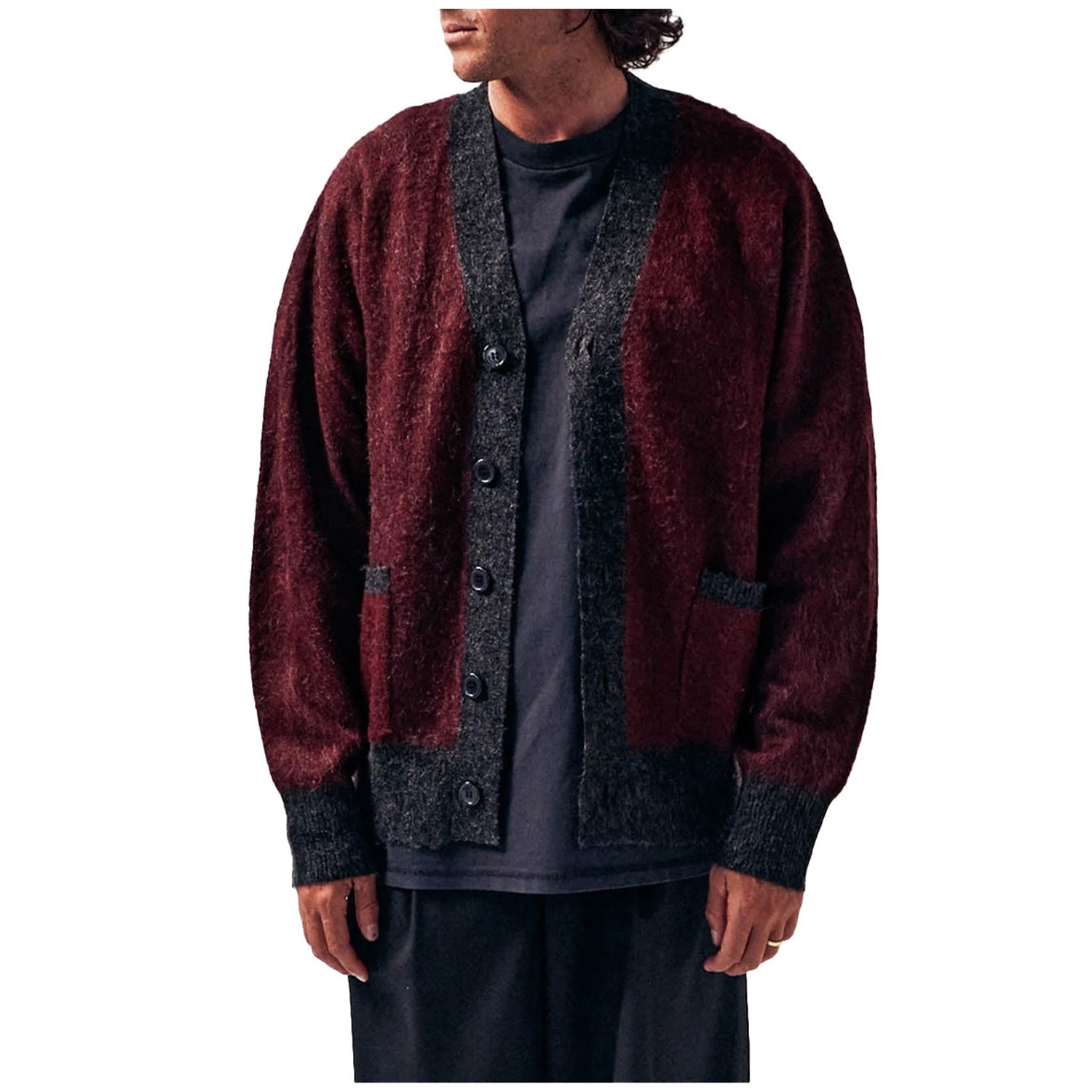 トップス Roger Kent switching Euro cardigan Embroidered Crewneck Cardigan - Dutch Growers Saskatoon
