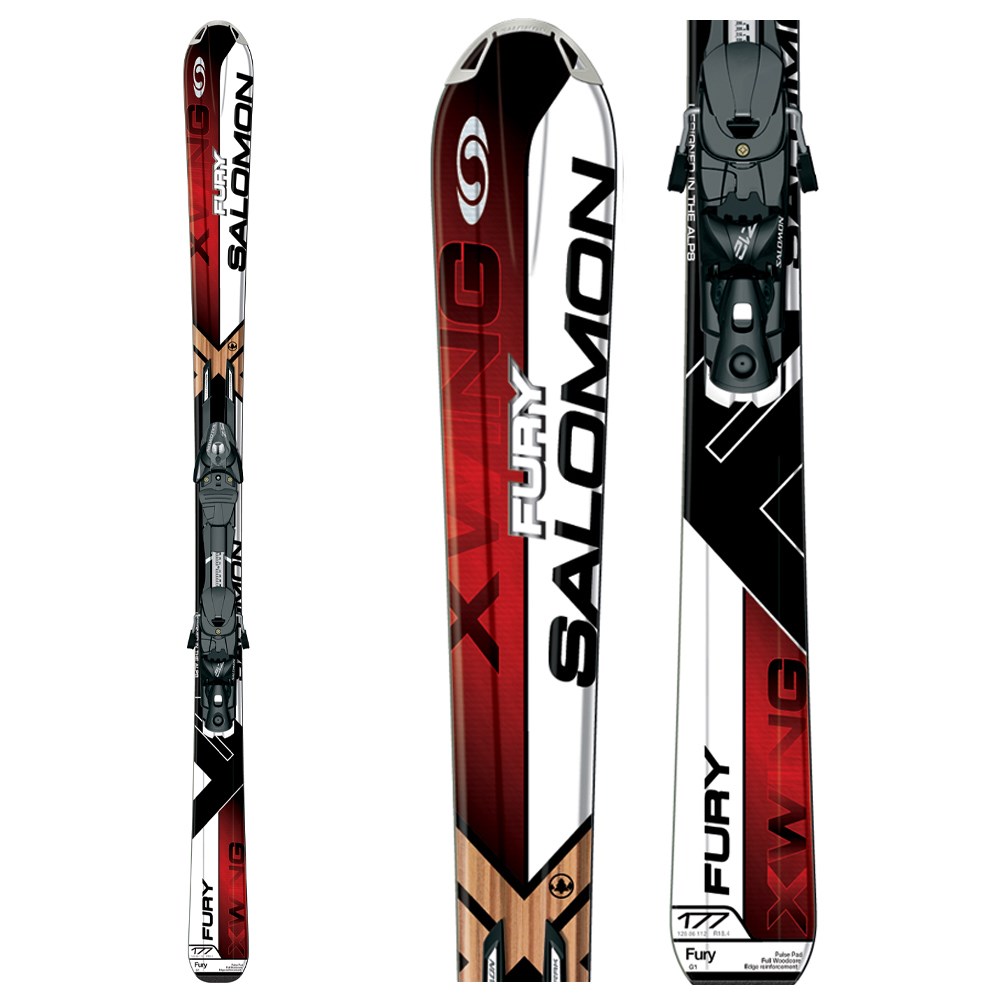 Salomon XW Fury Skis + Z14 Bindings 2009 | evo