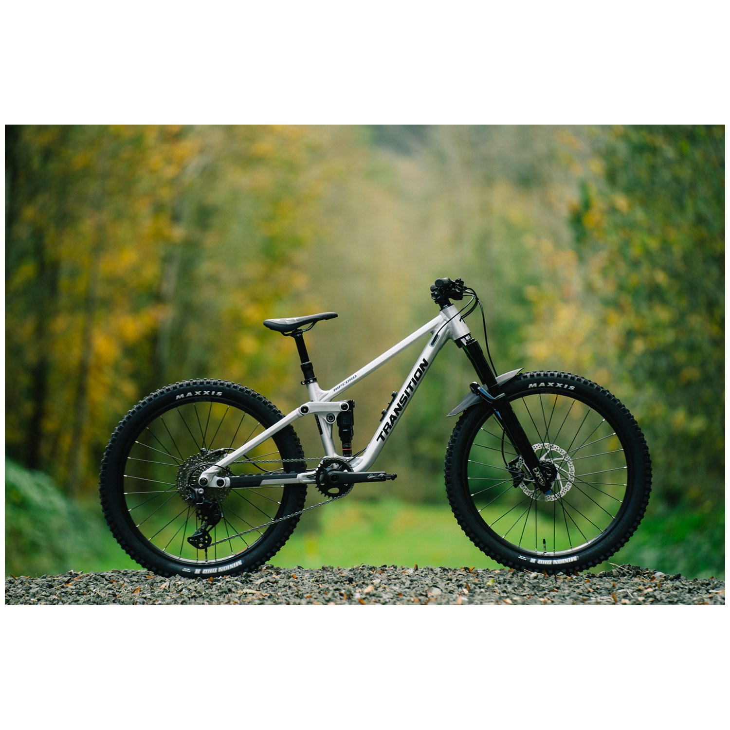 Transition Ripcord 24インチ キッズ ドロッパー フルサス Transition Ripcord Kids Full Suspension Mountain Bike - 24