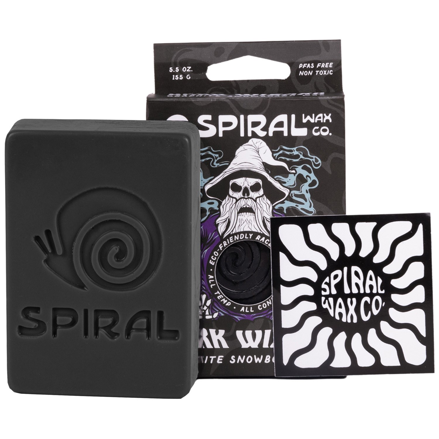 Spiral Wax Co. Dark Wizard Graphite Wax | evo
