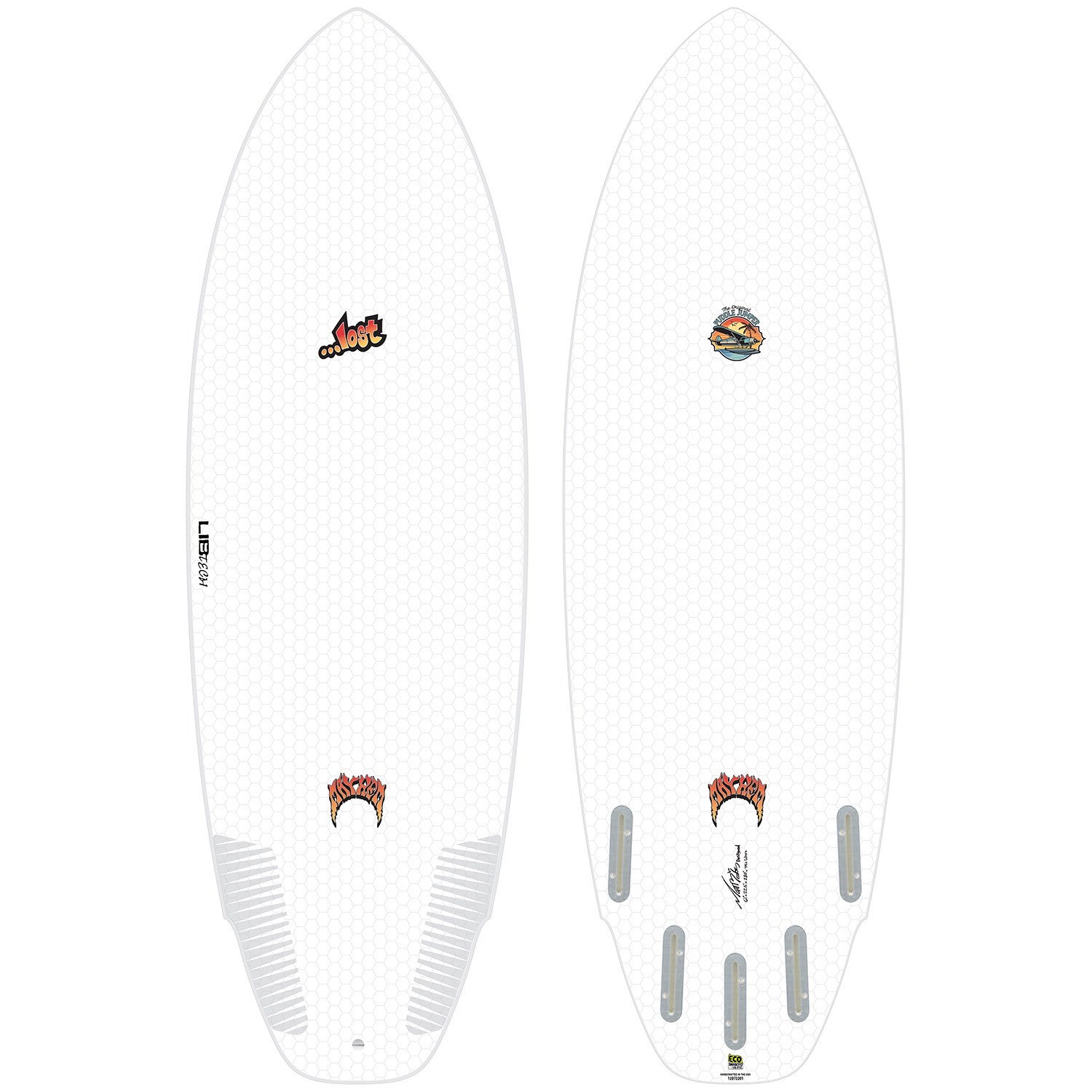 サーフィン・ボディボード LOST LIBTECH PUDDLE JUMPER Lost Puddle Jumper HP Surfboard | Enhanced Surf-Style | Lib Tech
