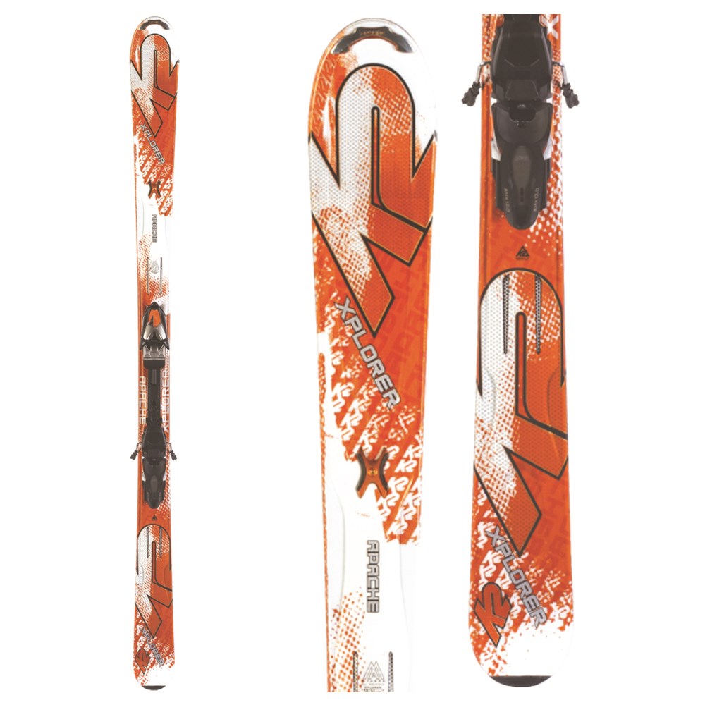 スキー 170 K2 APACHE XPLORER + MARKER MX 12 K2 Apache Xplorer Skis + Marker MX 12.0 Bindings 2010 | evo Canada