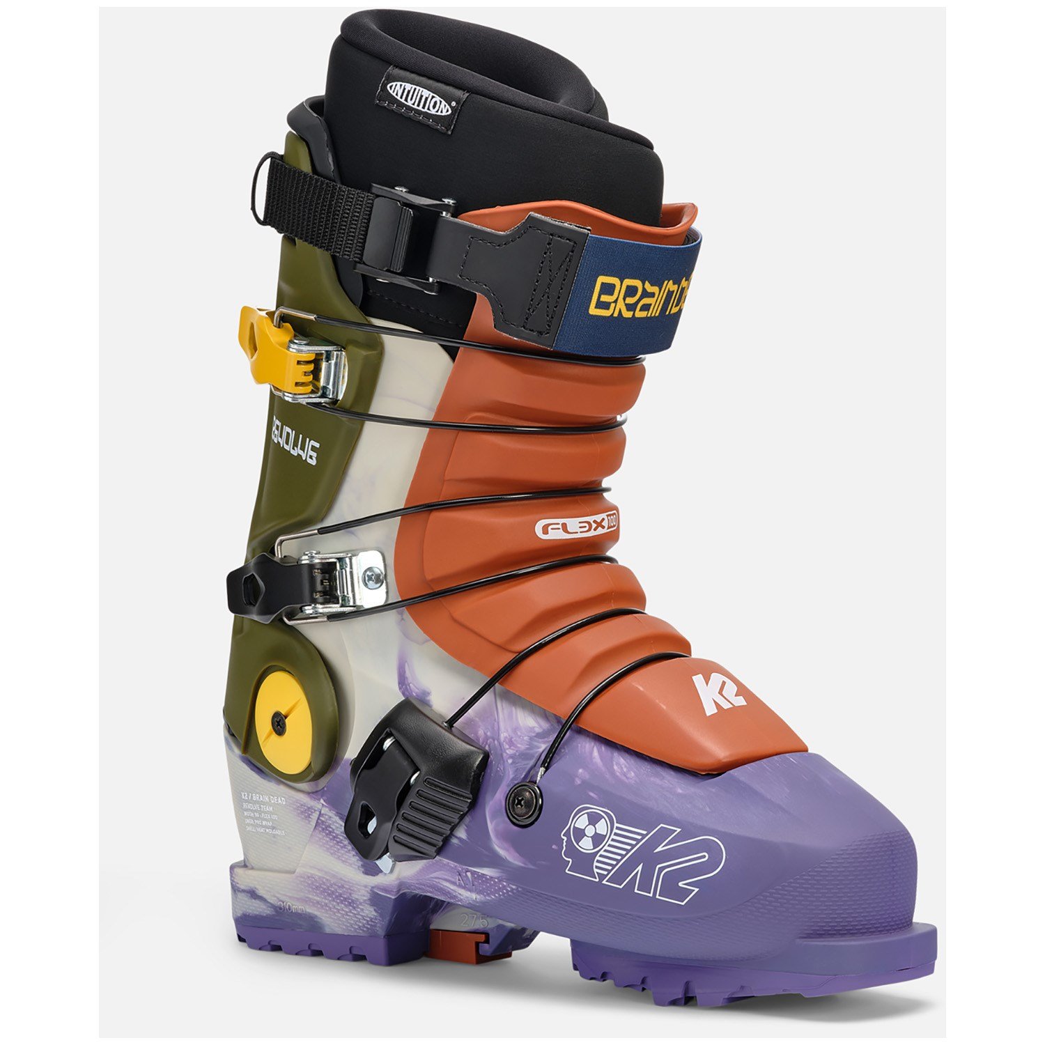 K2 FL3X x Brain Dead Revolve Team Ski Boots 2025 | evo