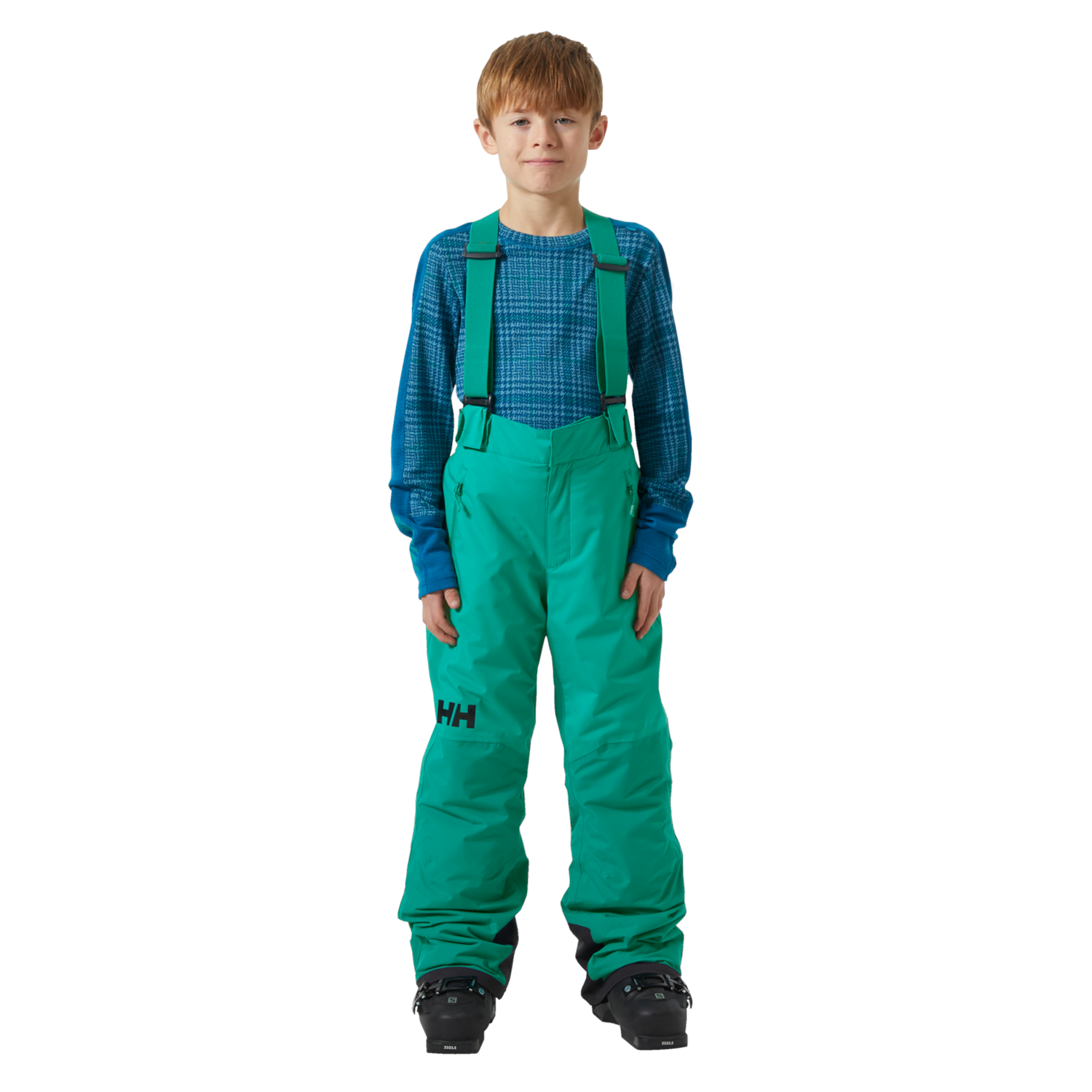 Helly-Hansen No Limits 2.0 Pantaloni Da Sci Unisex Bambini, Impermeabili E Isolati Primaloft, Con Bretelle Regolabili