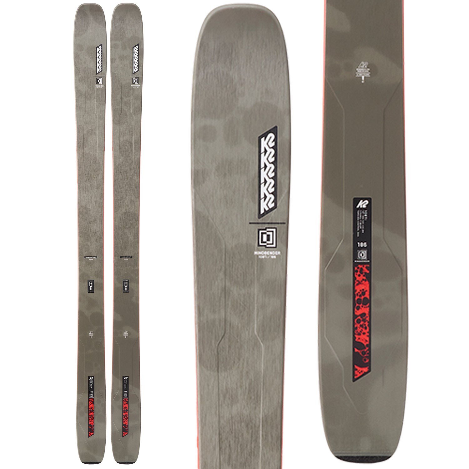 K2 Mindbender 108 Ti Skis 2026 | evo