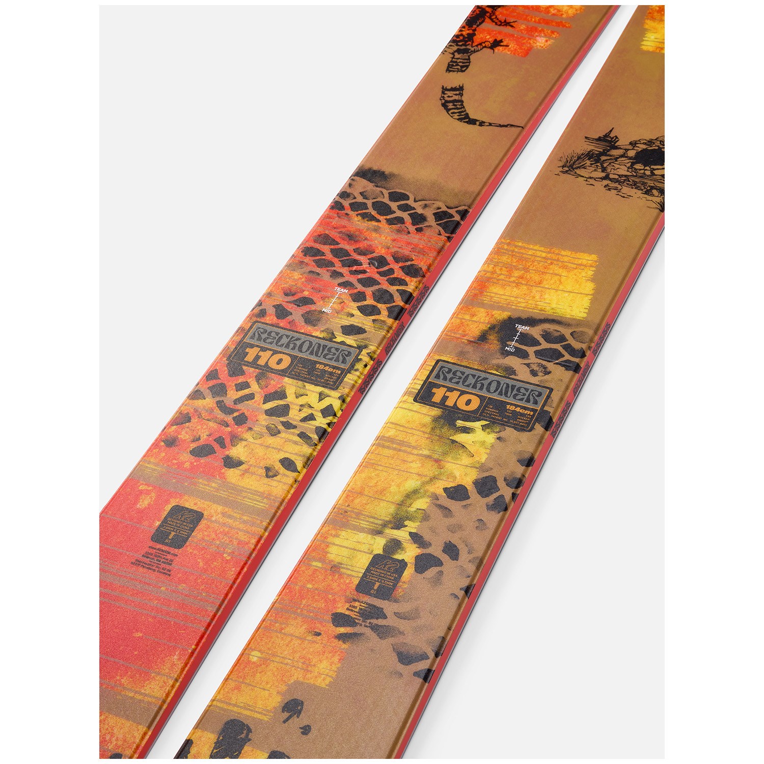 K2 RECKONER 110 　ポールセット K2 Reckoner 110 Men's Skis 2026 | K2 Skis and K2 Snowboarding
