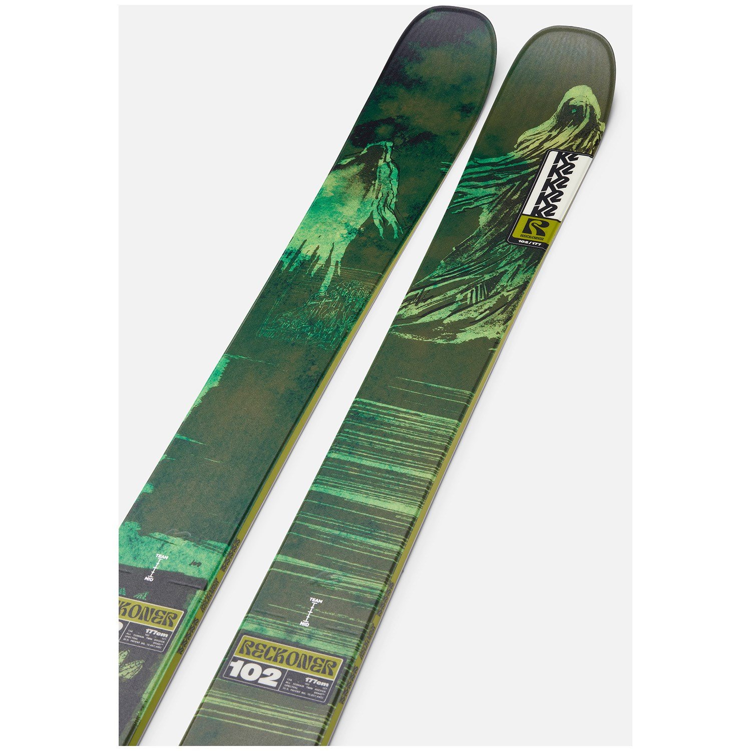 K2 Reckoner 102 Women's Skis 2025 | K2 Skis and K2 Snowboarding