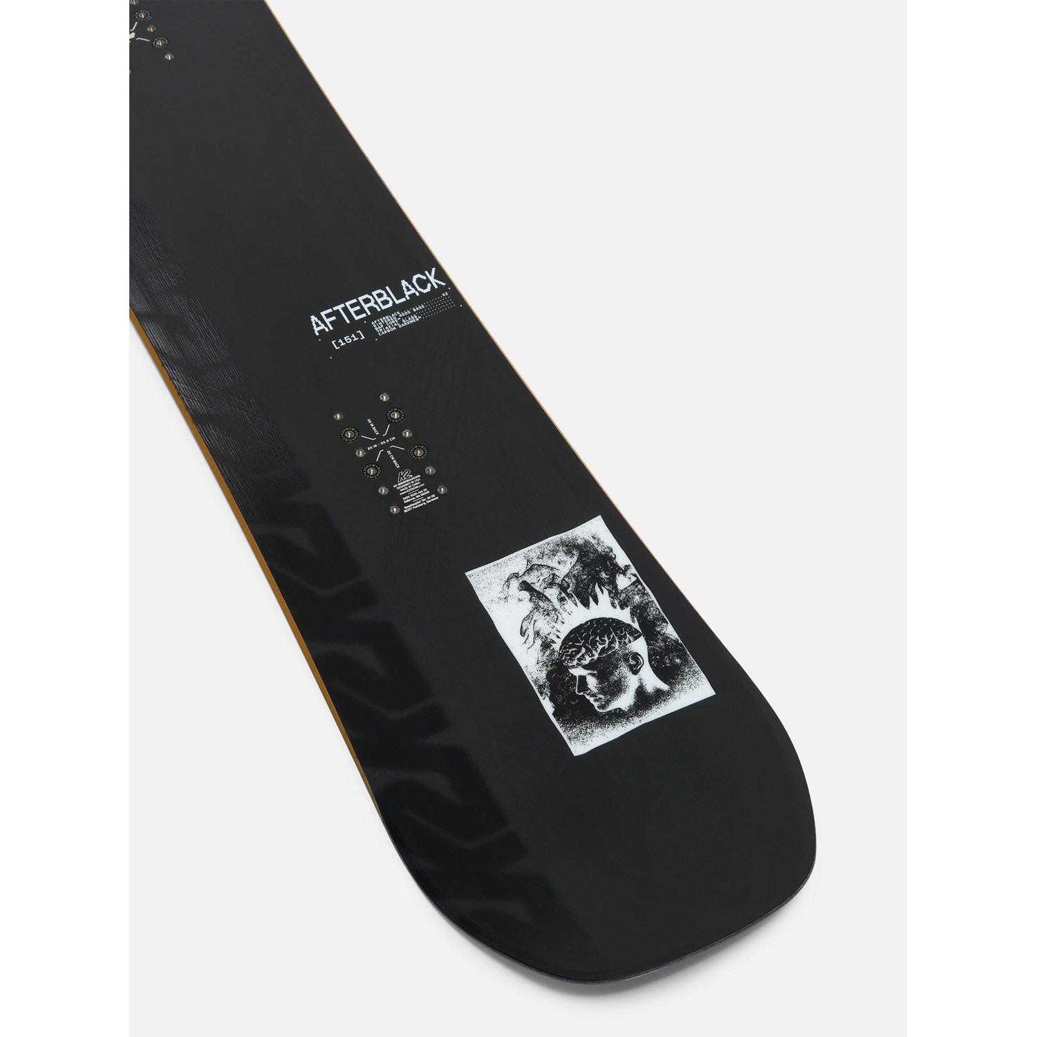 K2 AFTER BLACK 154cm アフターブラック 2025-k2 snowboard-afterblack-