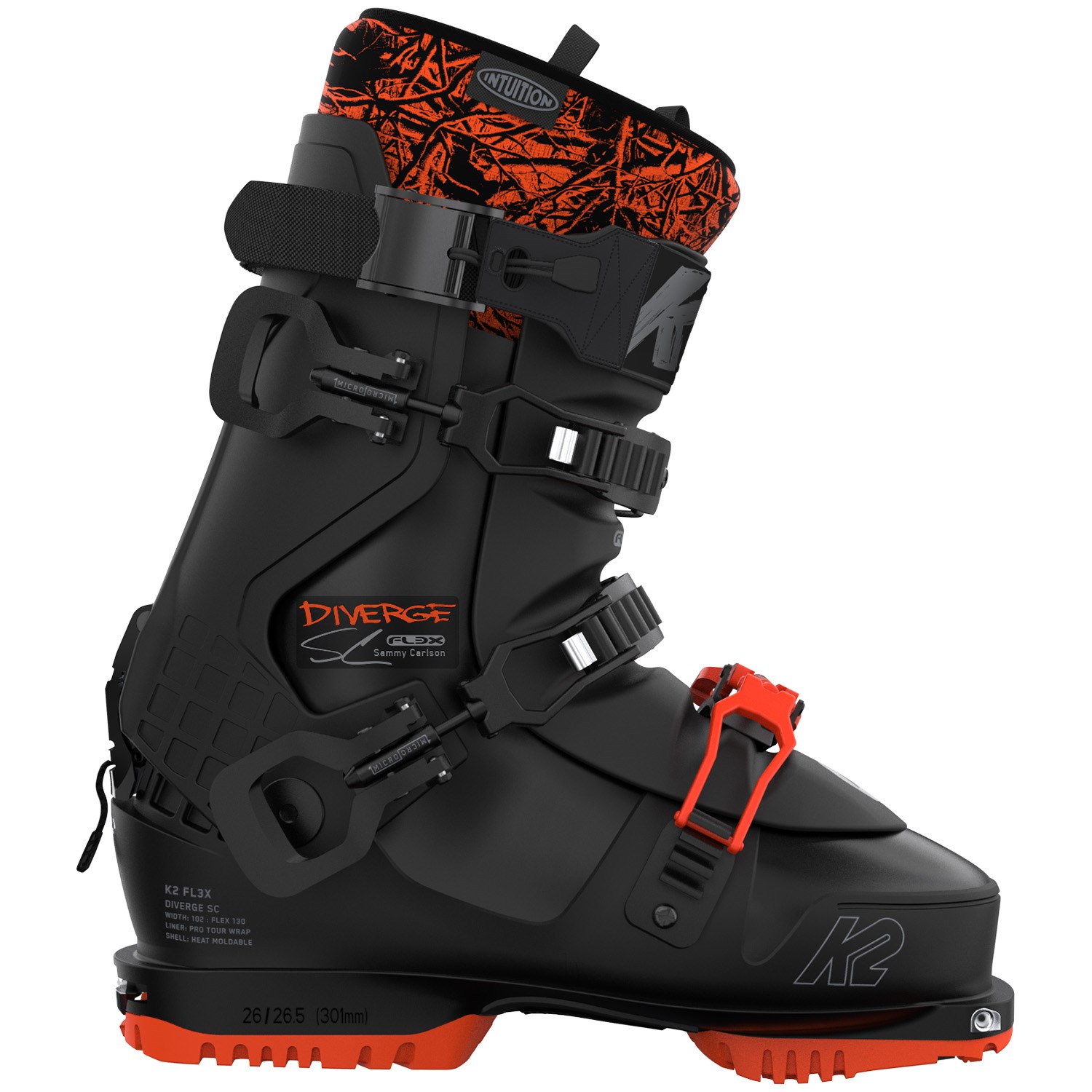 スキー K2 DIVERGE SC K2 Diverge SC Men's Ski Boots 2025 | K2 Skis and K2 Snowboarding