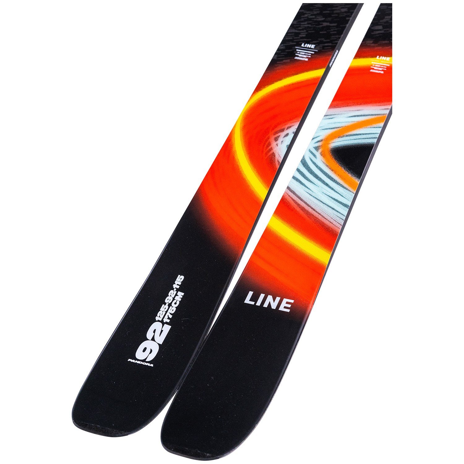 スキー LINE ski Line Pandora 92 Skis w Quikclik Bindings 2025 | Corbetts Ski