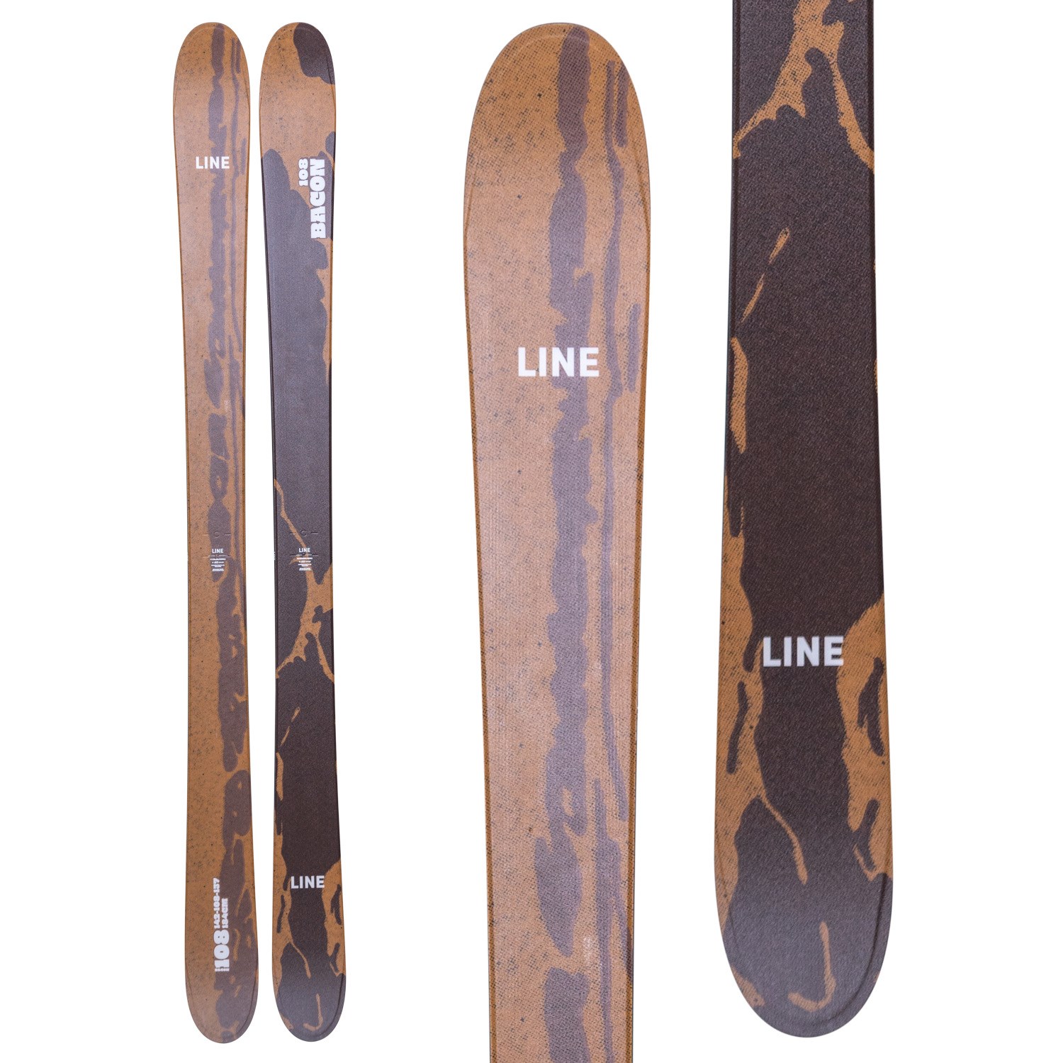 スキー LINE BACON 108 166cm Line Skis Bacon 108 Skis 2026 | evo