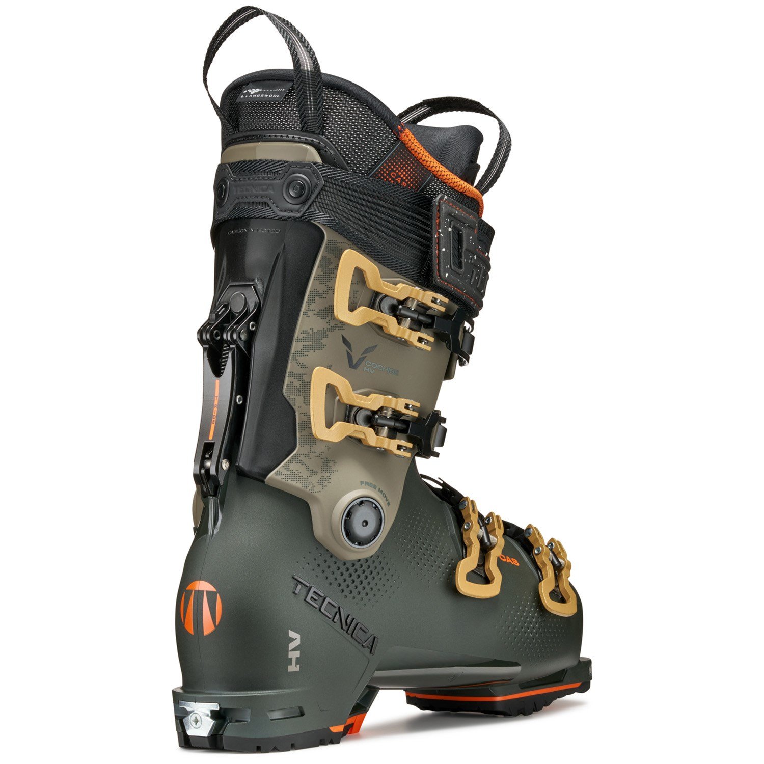 Tecnica Cochise 120 Dyn Alpine Touring Ski Boots - 2023 Model, 99mm Last, 120 Flex