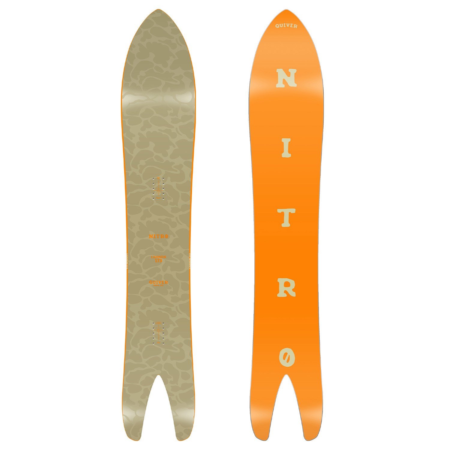 NITRO， powder gun SWALLOWTAIL. 178CM NITRO, powder gun SWALLOWTAIL. 178CM