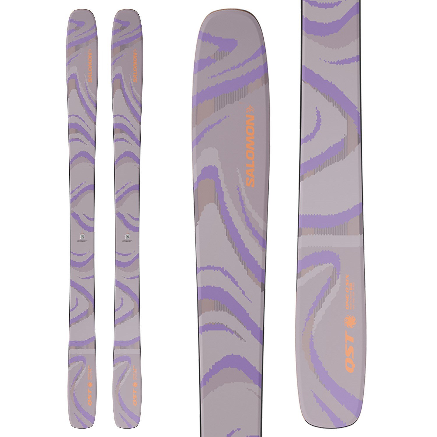 「高評価！」注目のレビュ Salomon evo | 2026 Skis 106 QST スキー