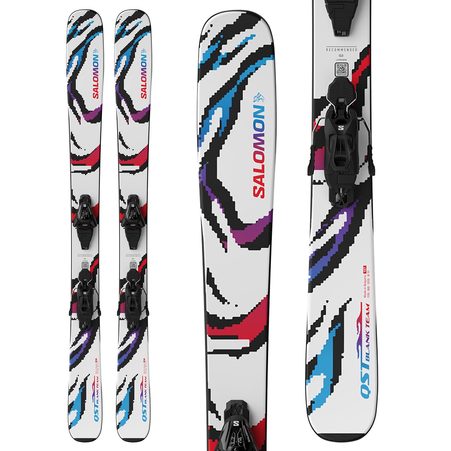 Salomon QST Blank Team Skis + L6 GW Bindings - Kids' 2026 | evo