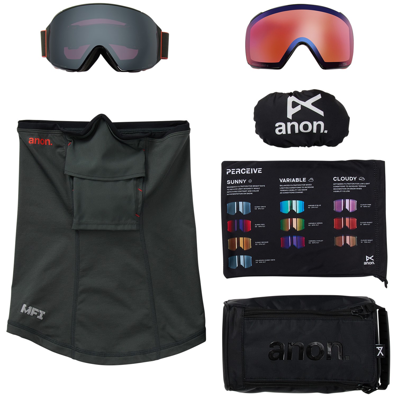 スキー・スノーボードアクセサリー Men's Anon M4 Toric Goggle Anon M4 Toric Goggles - PROLENS