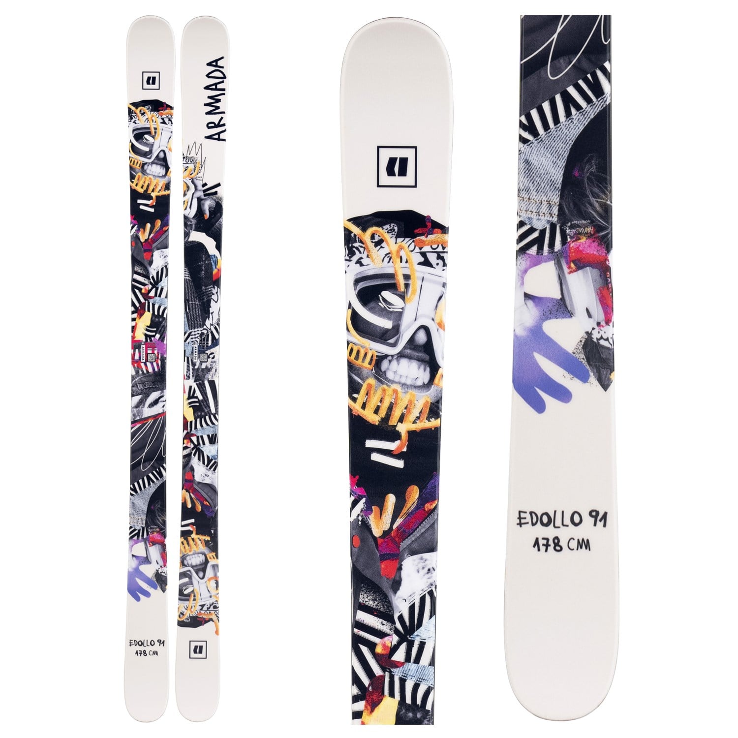 ARMADA HALO 176cm × SALOMON STH914D Armada Edollo 91 Skis 2026 | evo