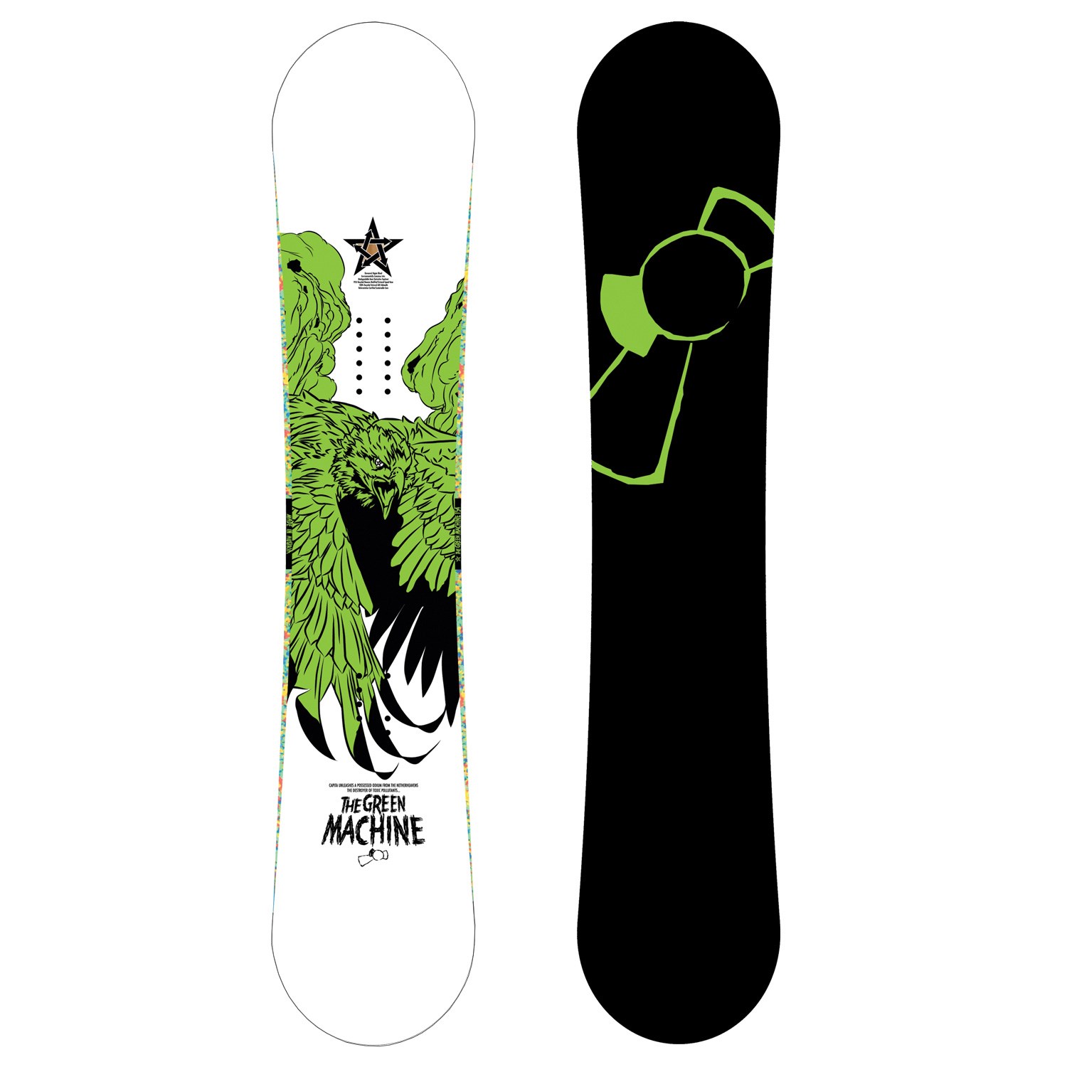 capita green machine snowboard CAPiTA The Green Machine FK Rocker Snowboard 2010