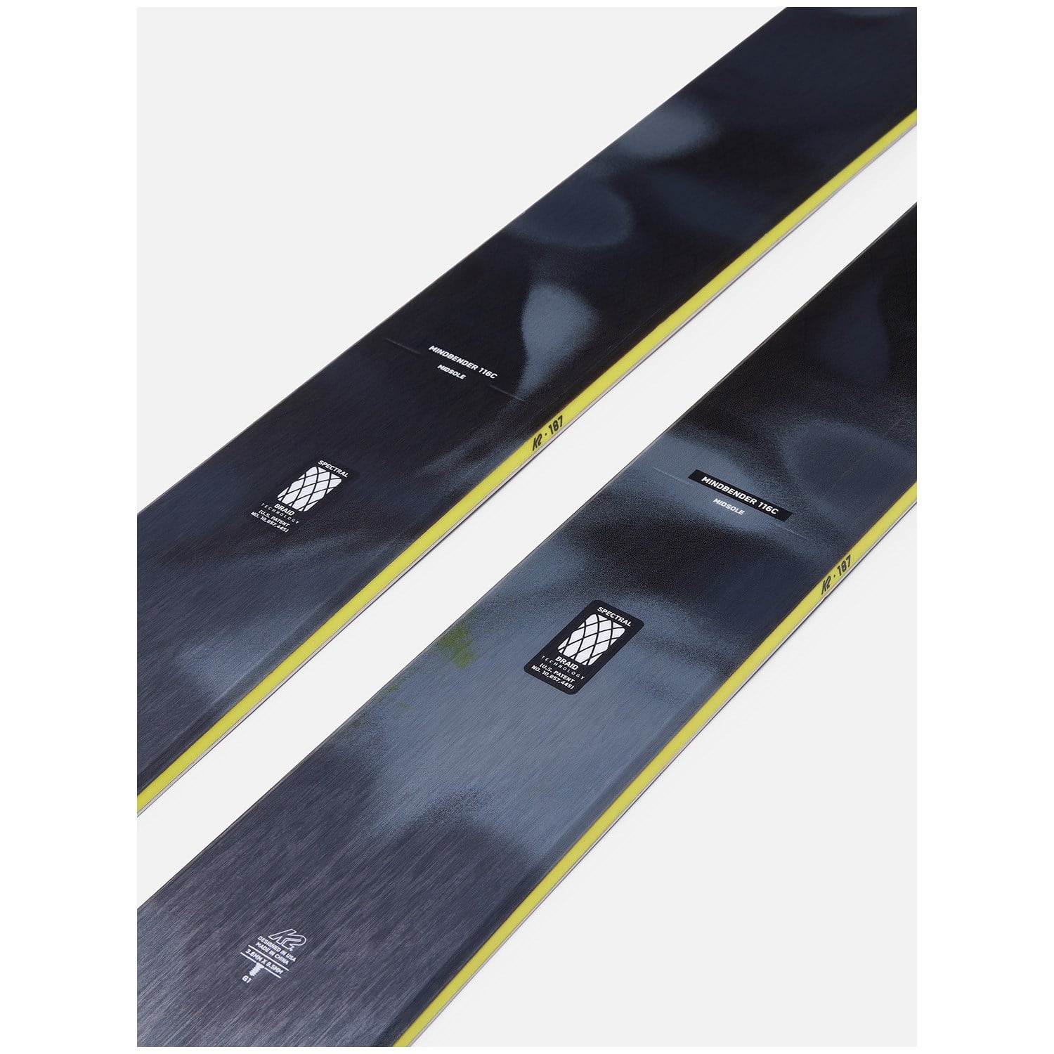 K2 mindbender116c/186cm＋marker kingpin13 K2 Mindbender 116C Skis 2026 | evo