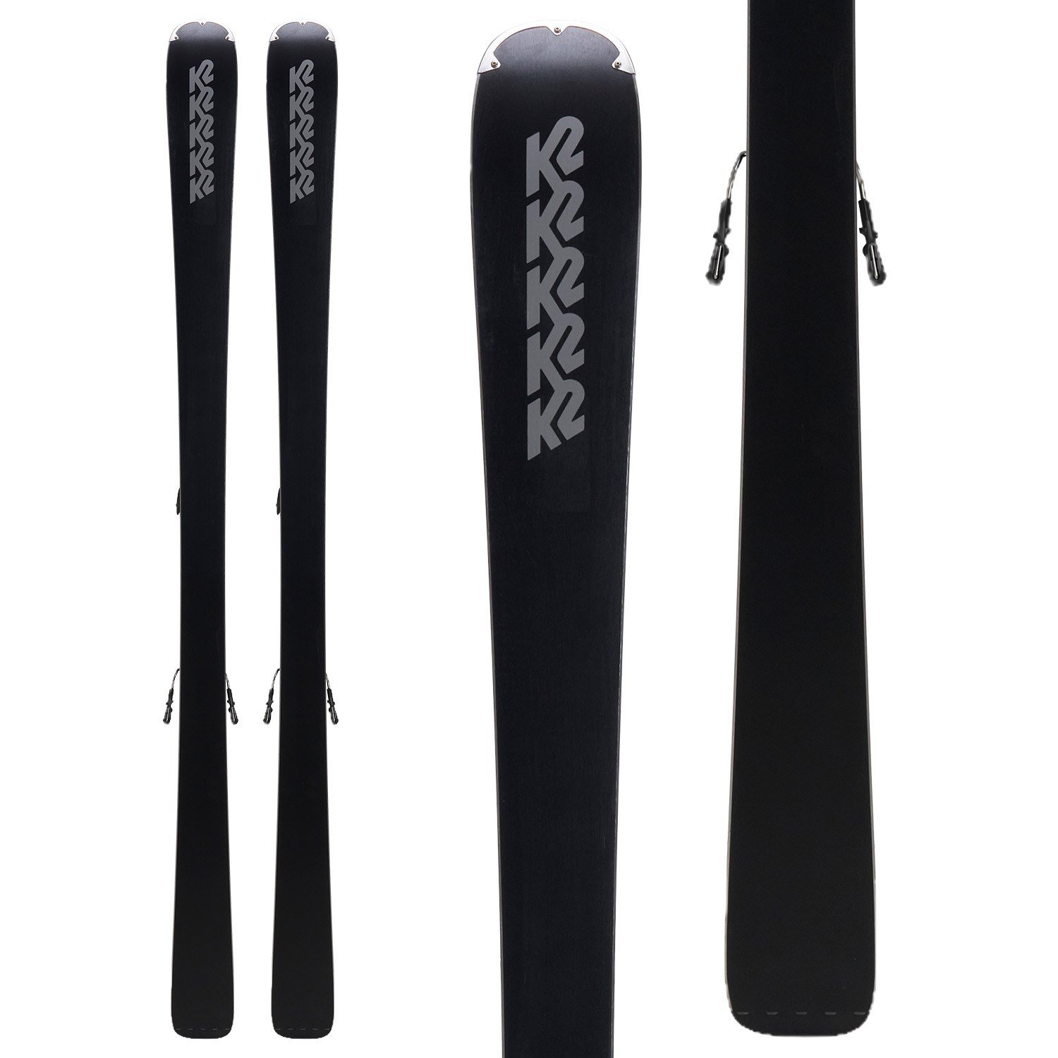 K2 Blur 76 Skis + QuikClik Free M3 10 Compact Bindings 2026 | evo