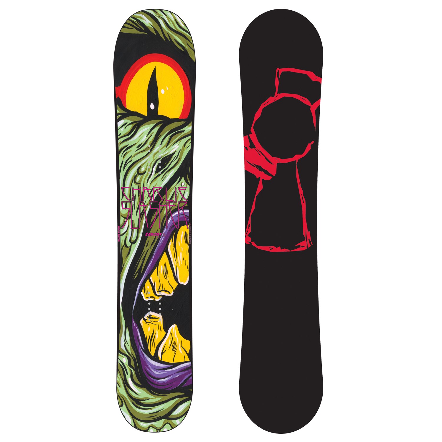 CAPiTA／charlie slasher 158 CAPiTA Charlie Slasher Pow FK Rocker Snowboard 2010 | evo