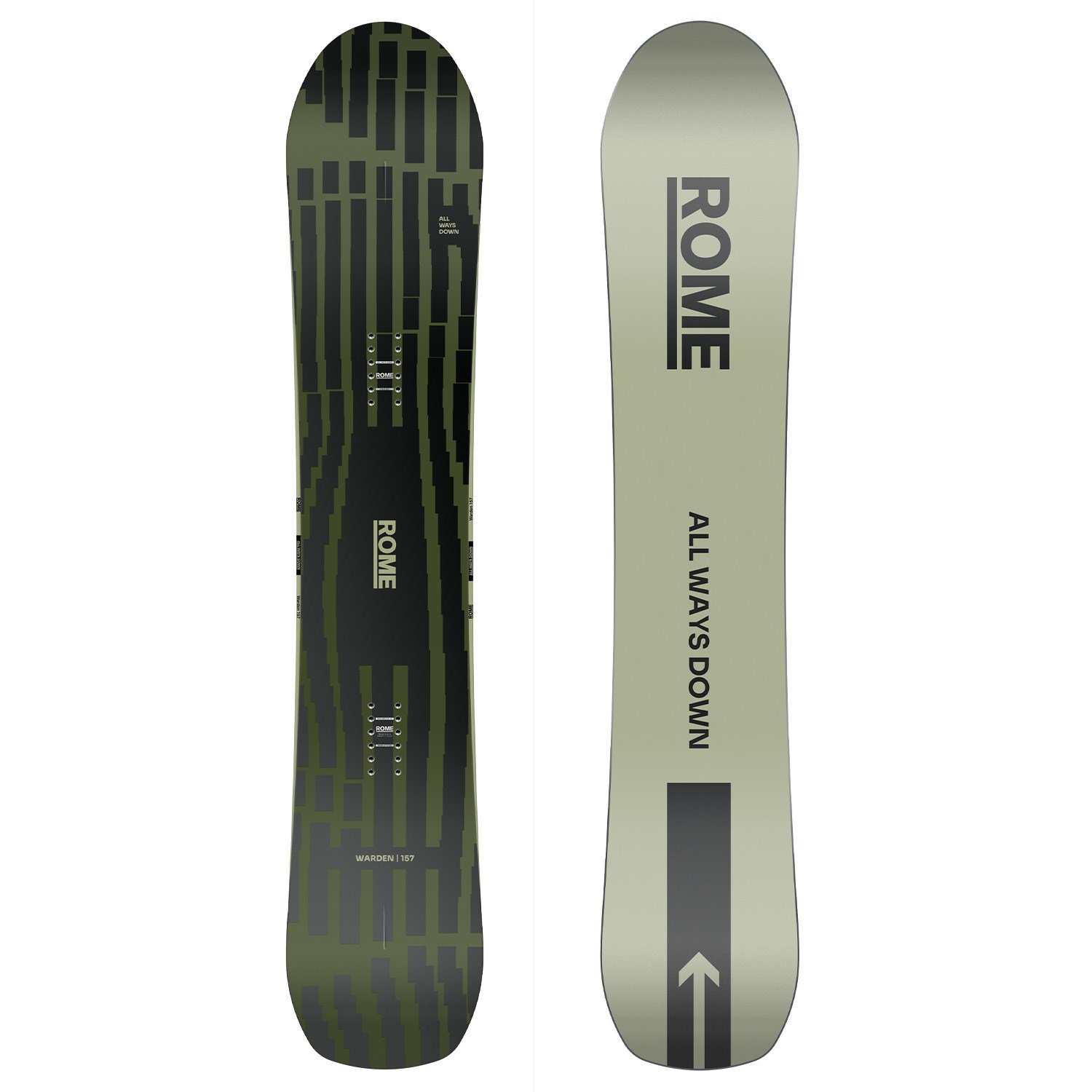Rome Warden Snowboard 2026 | evo