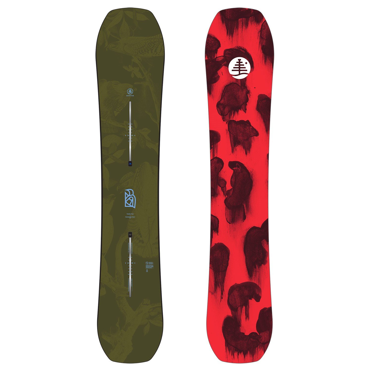 Kids' Burton Family Tree Hometown Hero Camber Snowboard