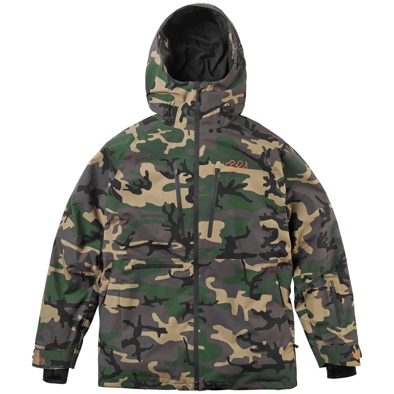 新品thirtytwo Merchant Jacket サイズM 迷彩 新品thirtytwo Merchant Jacket サイズM 迷彩