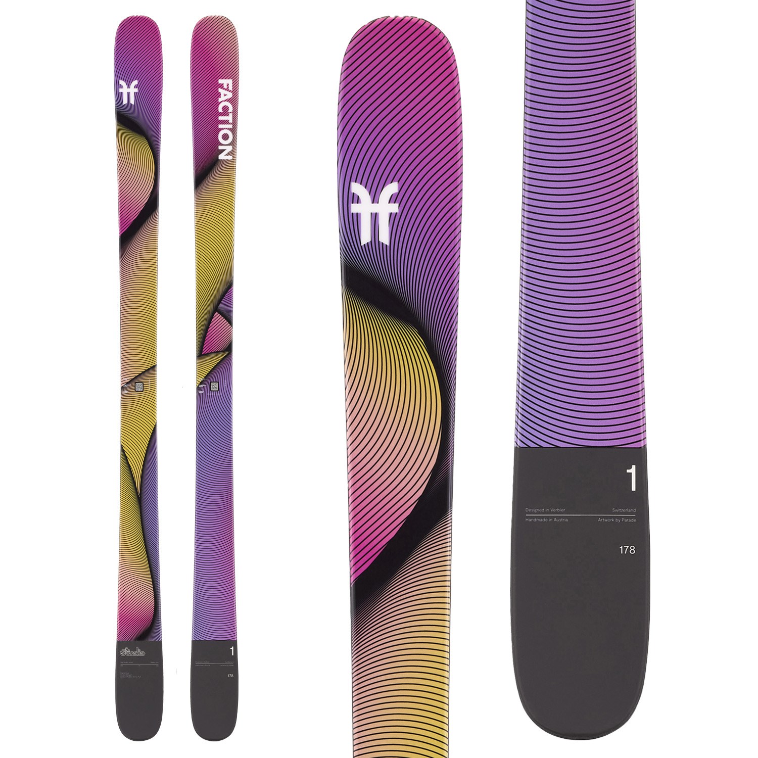 スキー FACTION CT1.0 170cm Faction Skis CT 1.0 - Ski Gear 2022 - Newschoolers.com