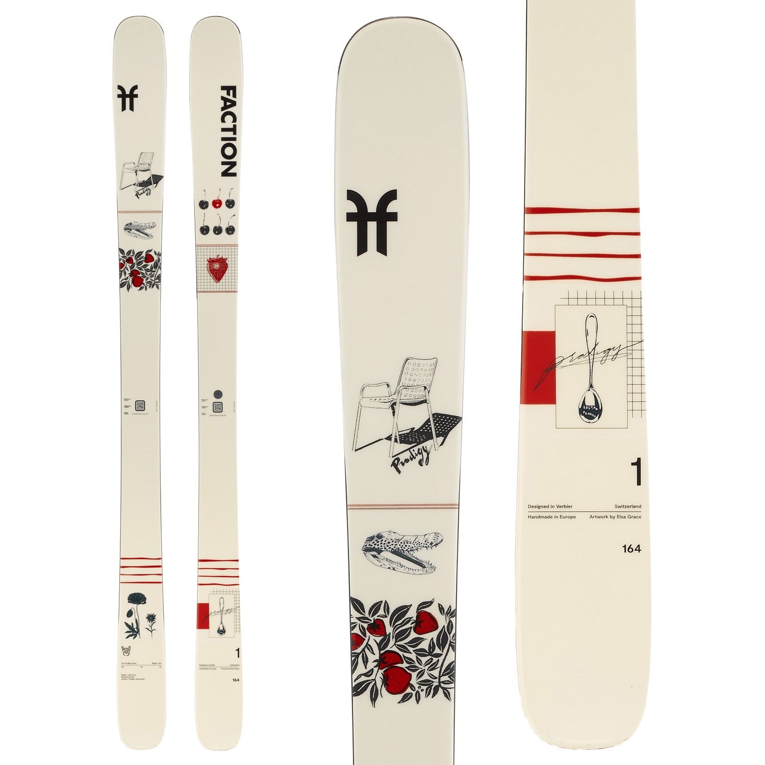 FACTION Prodigy1 164 ビンディング付 faction-prodigy-1-capsule-skis