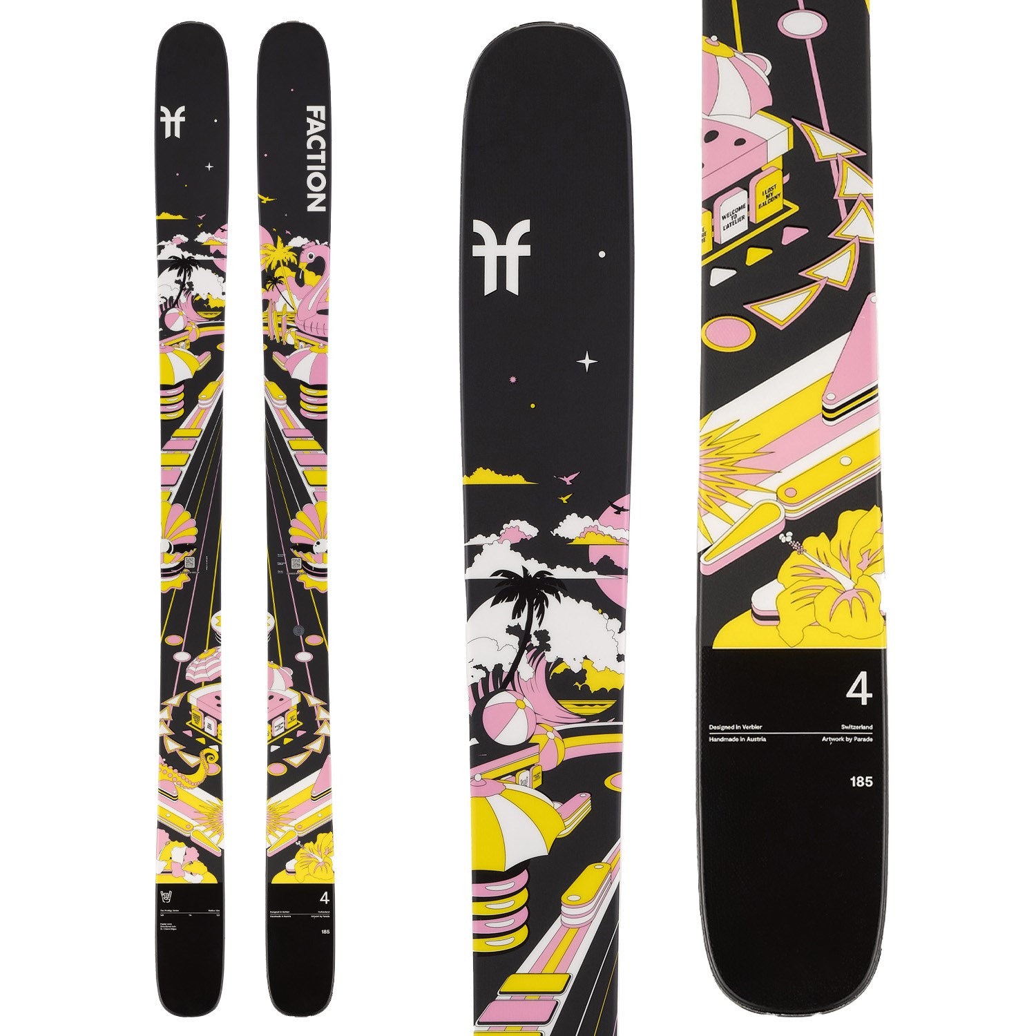 Faction Prodigy 4 Skis 2026 | evo