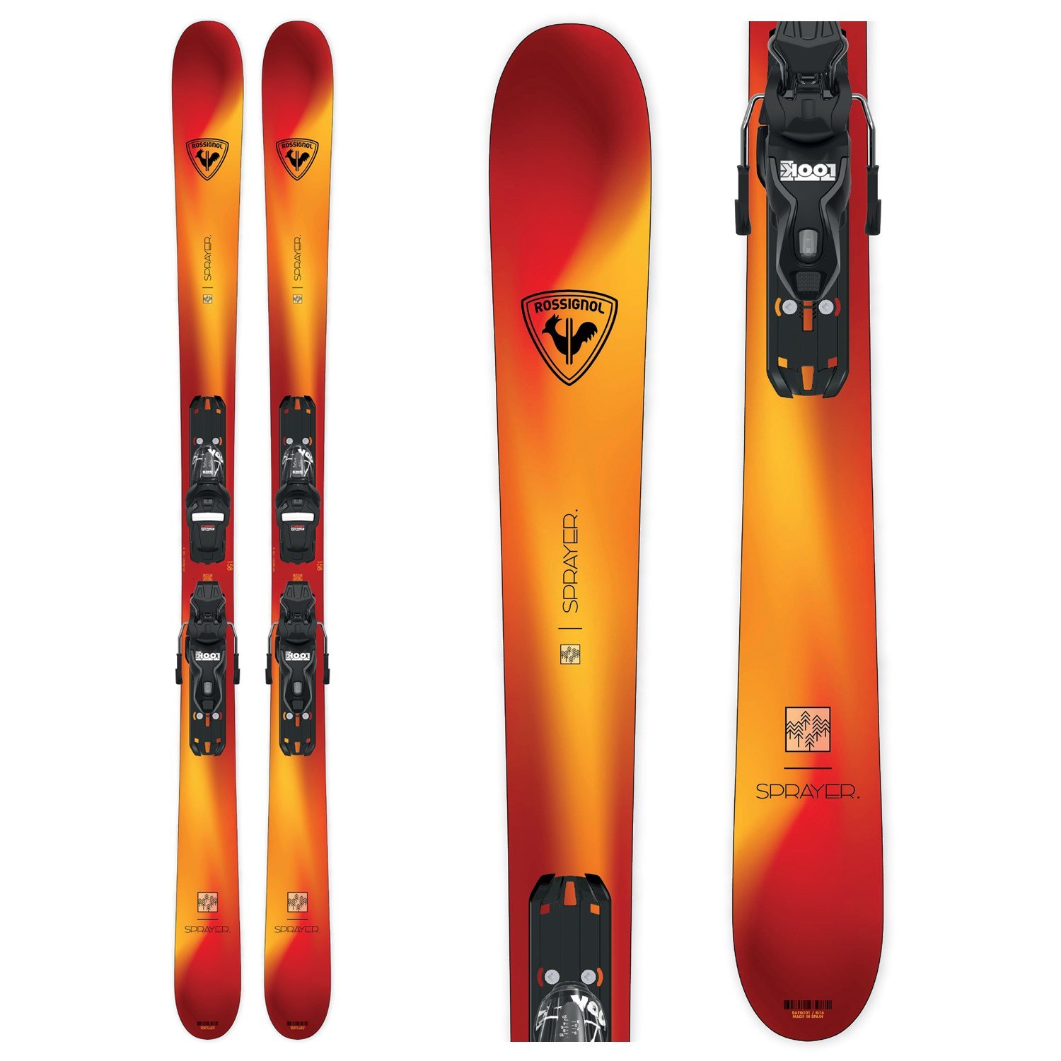 フリースタイルスキー　ROSSIGNOL SPRAYER 168cm Rossignol Sprayer Skis - 168cm