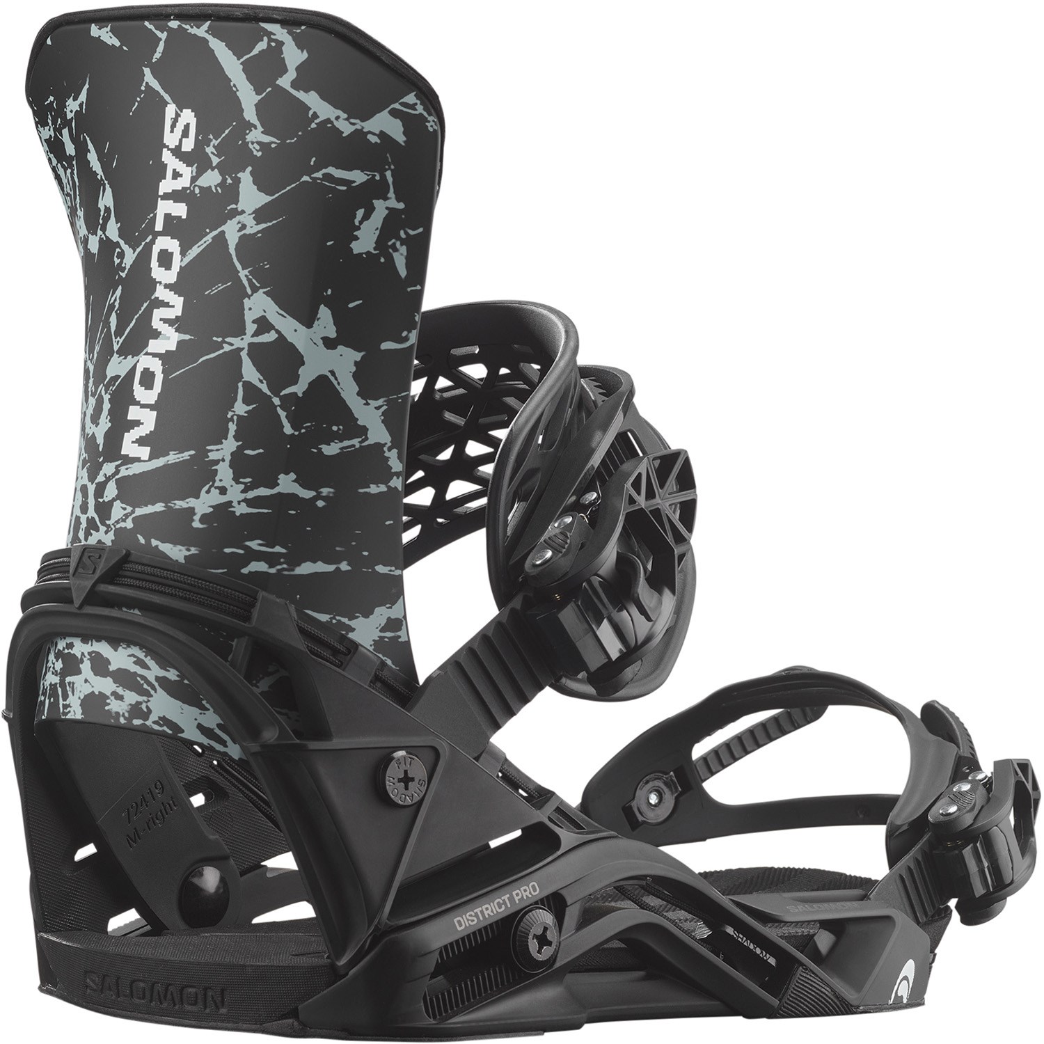 スノーボード SALOMON DISTRICT HPS M size Salomon District Snowboard Bindings | Christy Sports