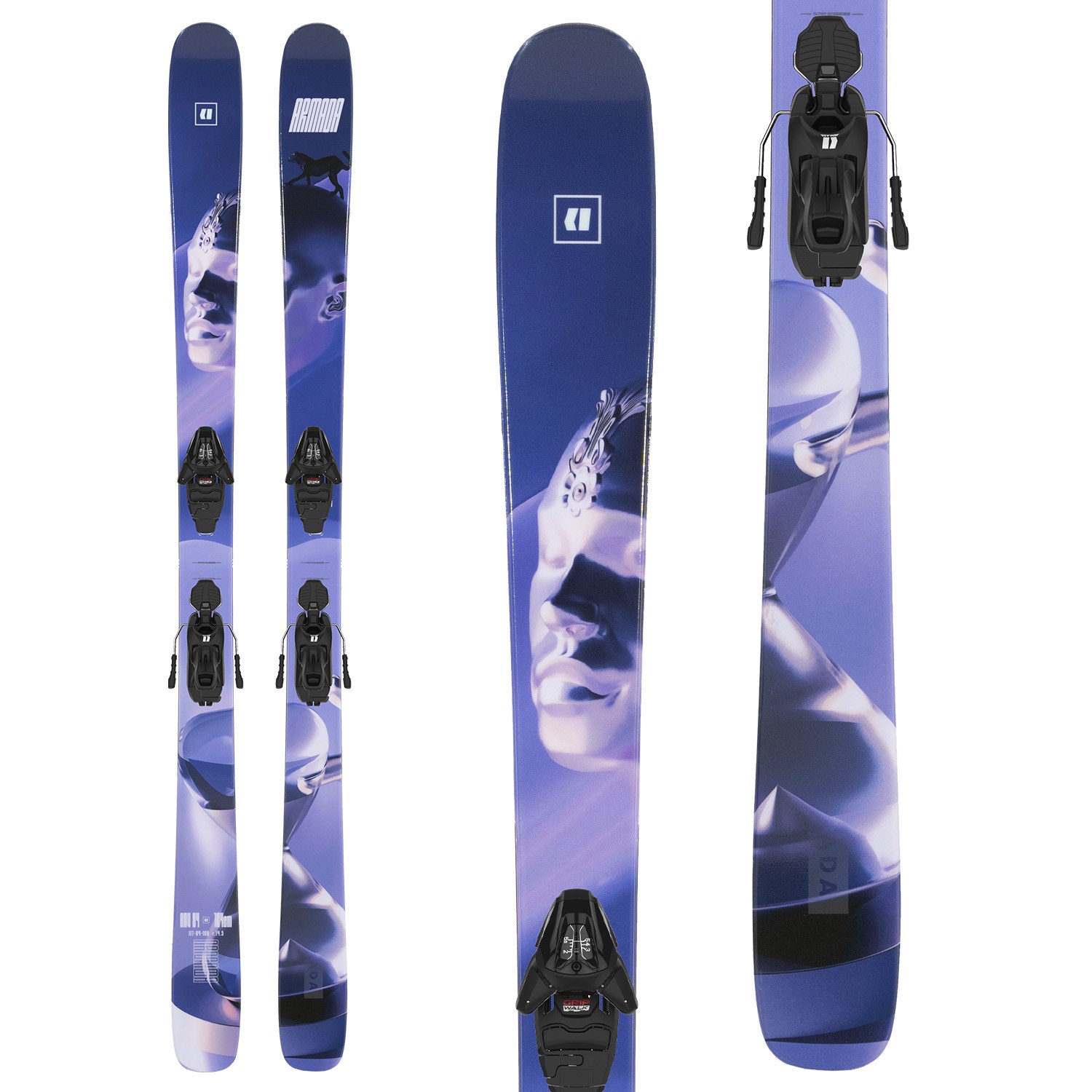 Armada ARV 84 R Skis + L6 Bindings - Kids' 2025 | evo