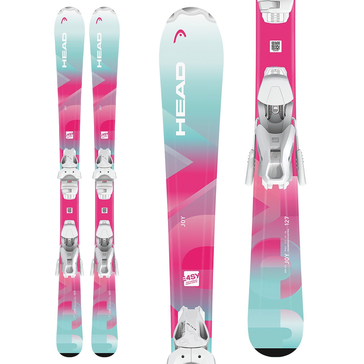 Head Joy Easy Skis + JRS 7.5 GW CA Bindings - Kids' 2026 | evo Canada