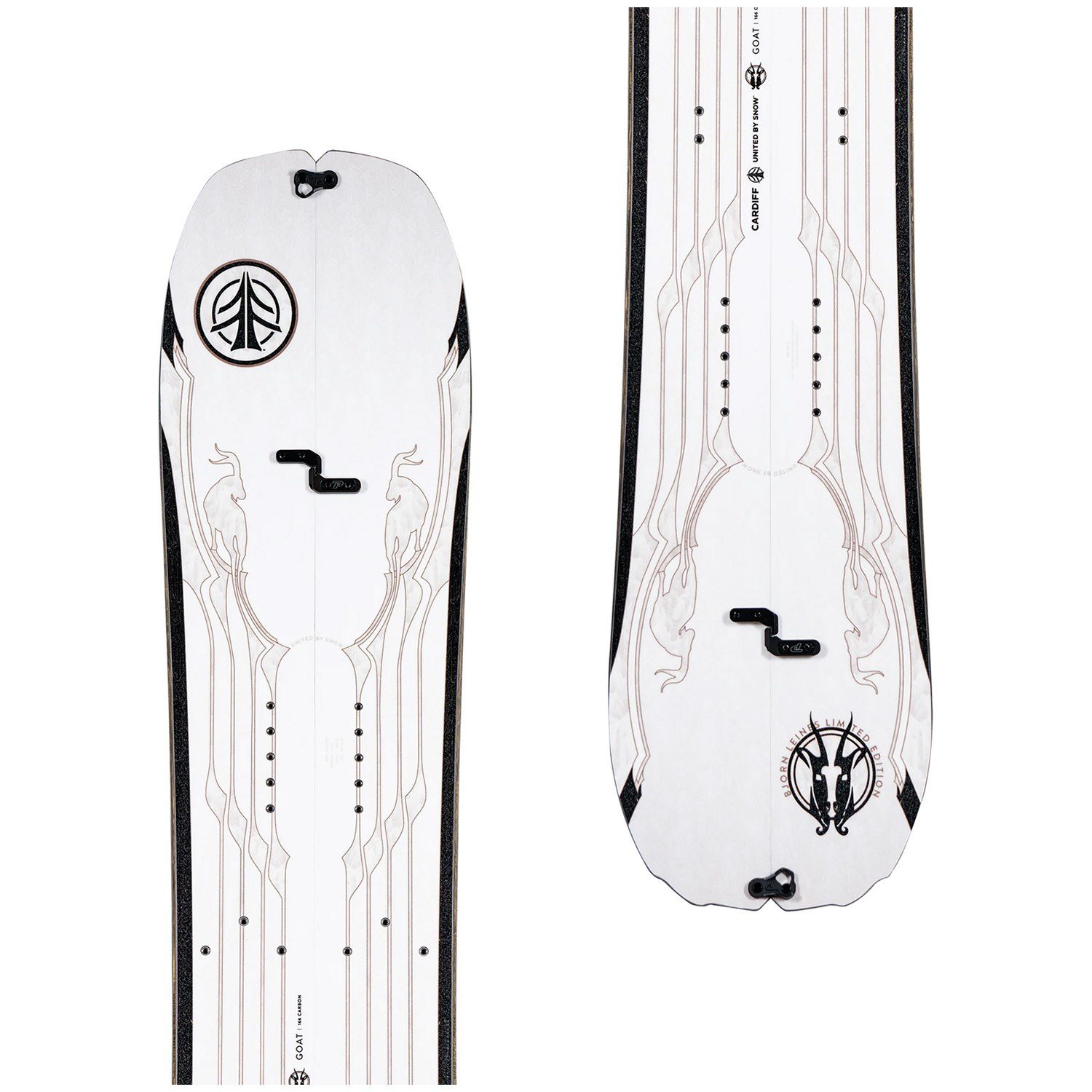 CARDIFF GOAT 154cm 24-25モデル Goat Pro Carbon Snowboard 2026 – CARDIFF SNOWcraft