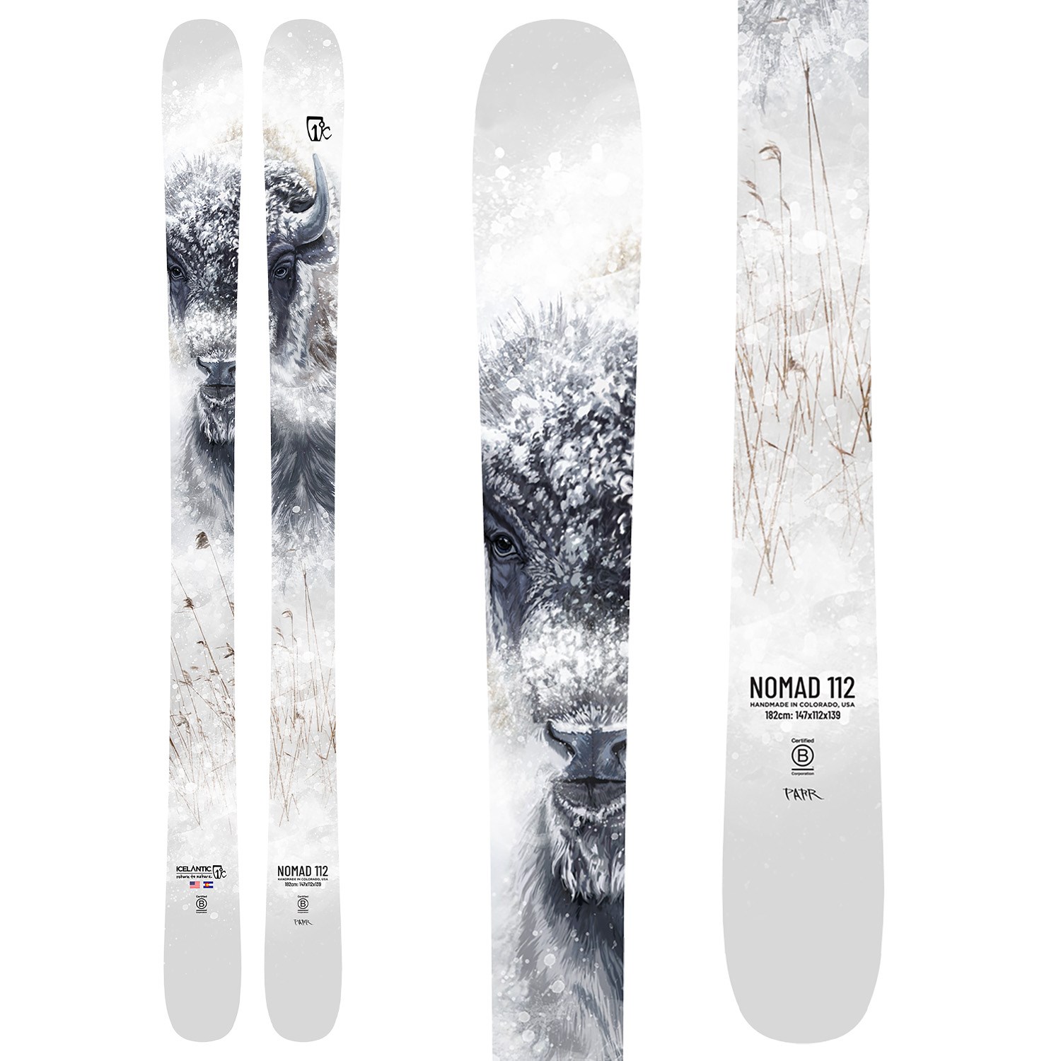 ICELANTIC NOMAD 95 171cm チロリア ATTACK 11 Icelantic Nomad 95 Men's Skis - Powder7
