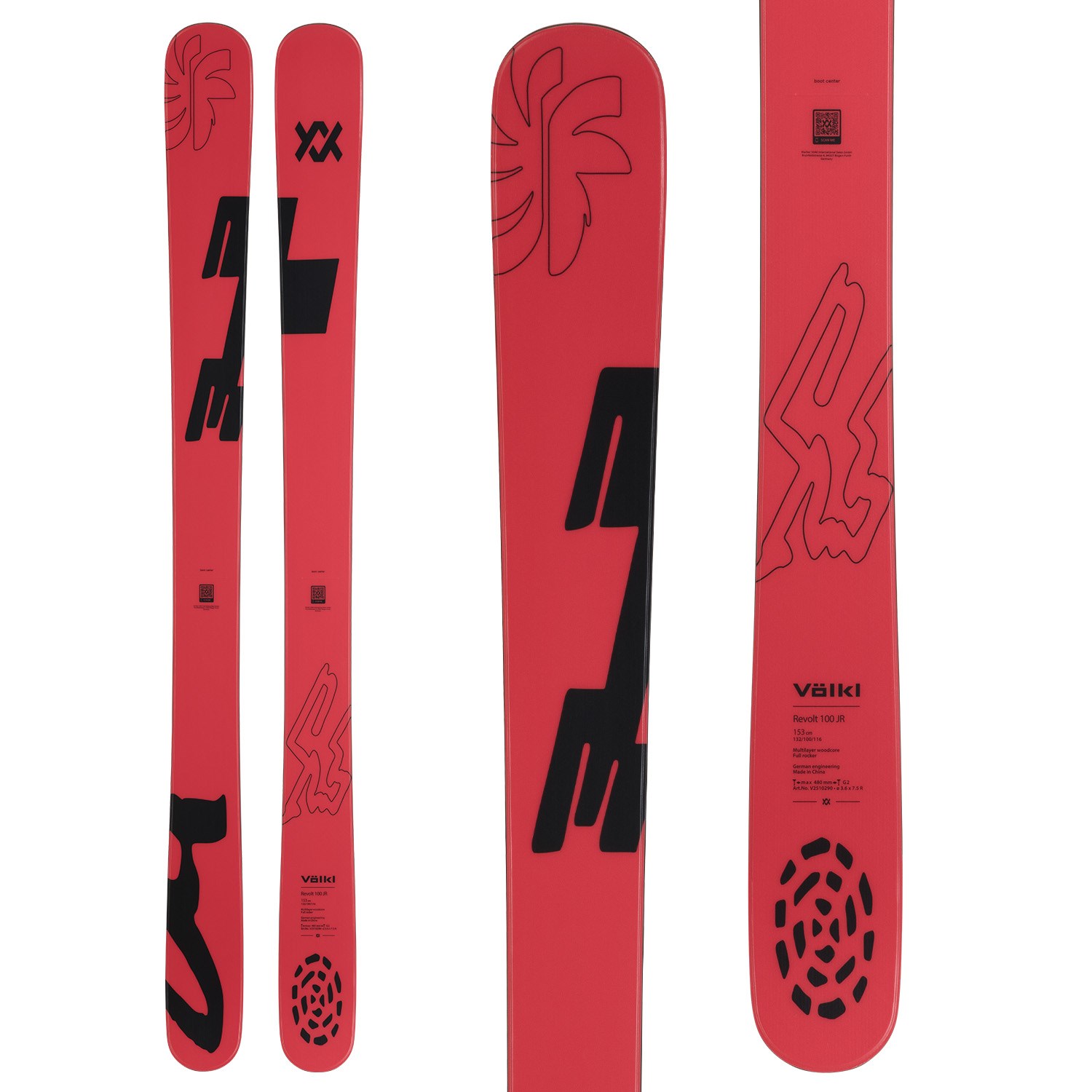 Völkl Revolt W JR スキー 138cm