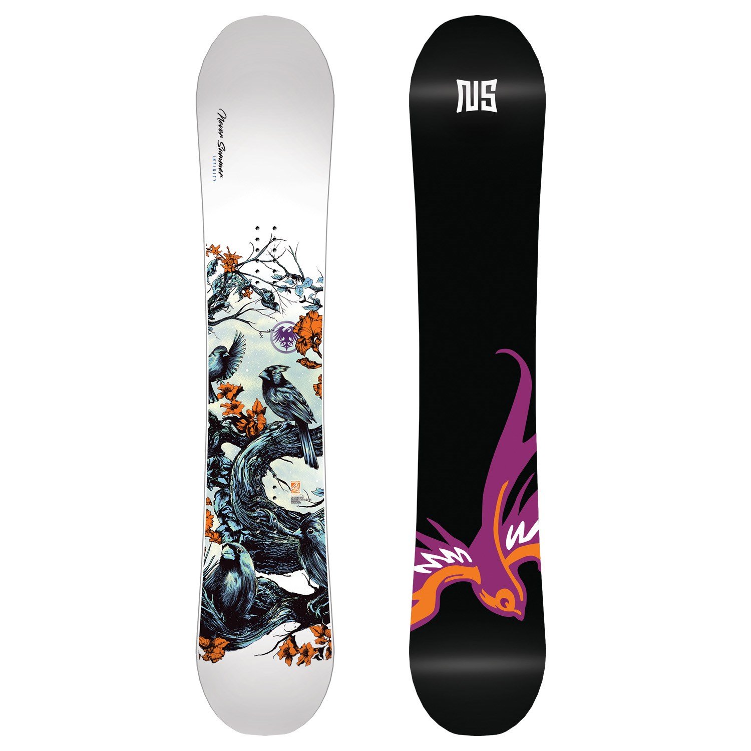 Never Summer Infinity Snowboard - Women's 2026 | evo