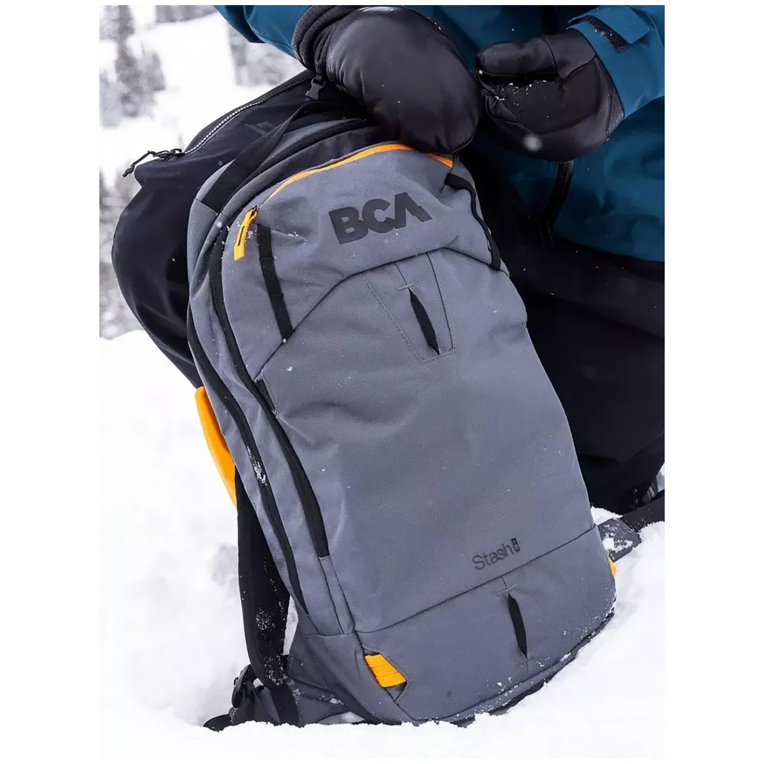 BCA STASH 20 ブラック バックパック20L 美品 BCA Stash 20-S / 2024-2025モデル バックカントリー用バック