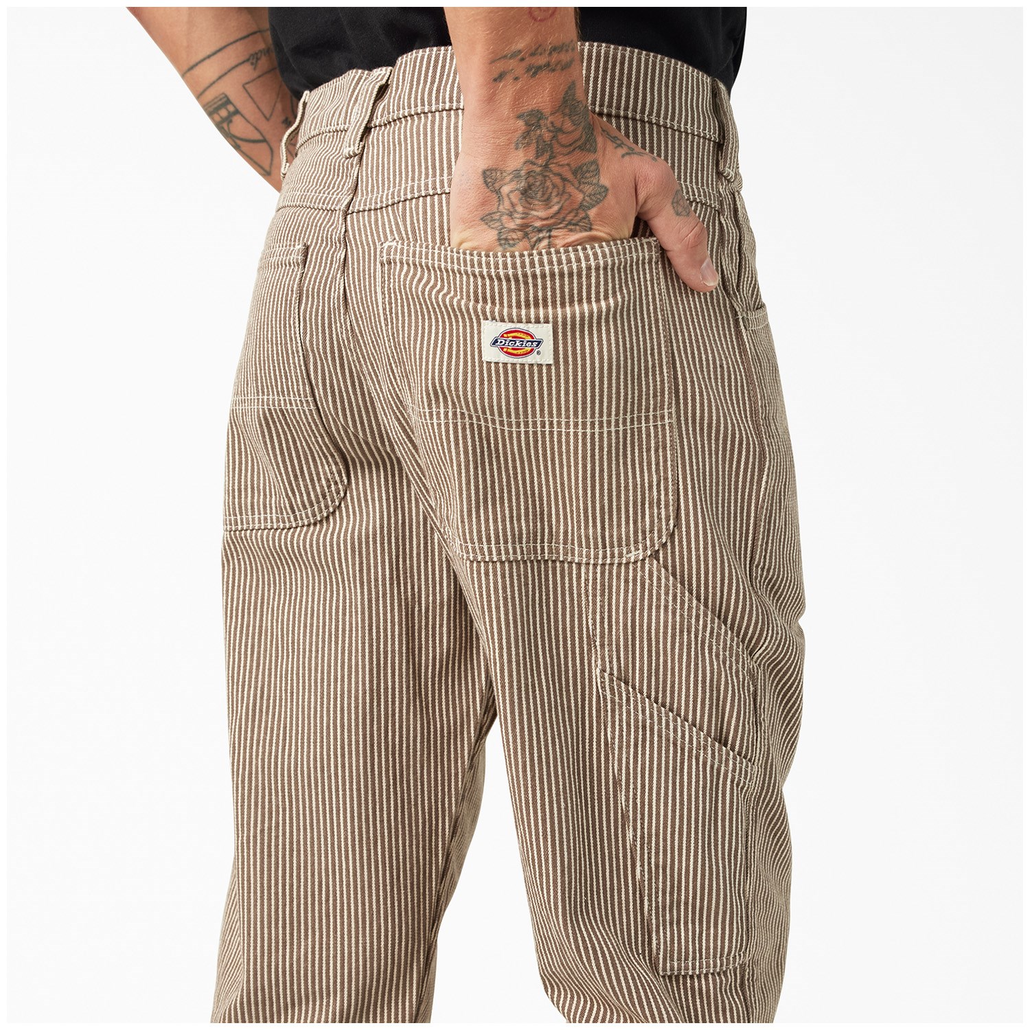 パンツ ovyCottonGabardineBarrackDressTrousers Dickies Garyville Hickory Pants - Men's | evo