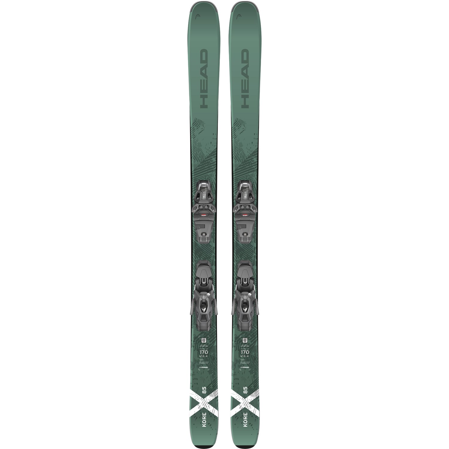 Head Kore X 85 Skis + PR 11 Bindings 2025 | evo