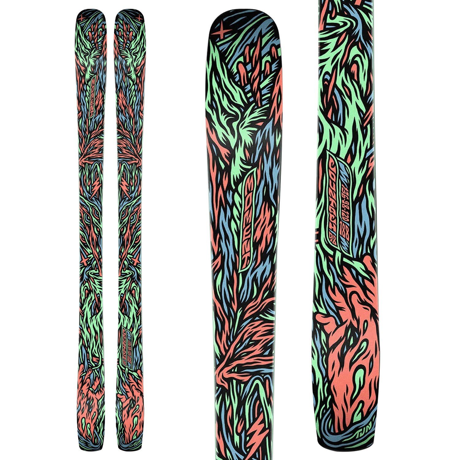 スキー kuoukichiii Moment Countach 98 Skis 2026 | evo