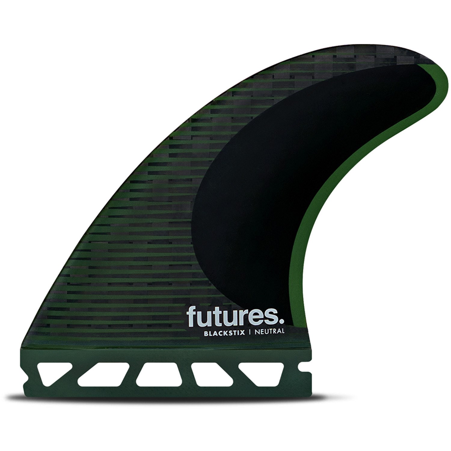 Futures F4 Blackstix Large Tri Fins | evo