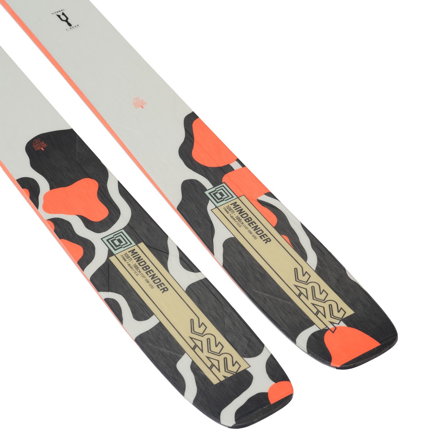 K2 Mindbender 108Ti Skis + Marker Griffon 13 TCX Demo Bindings