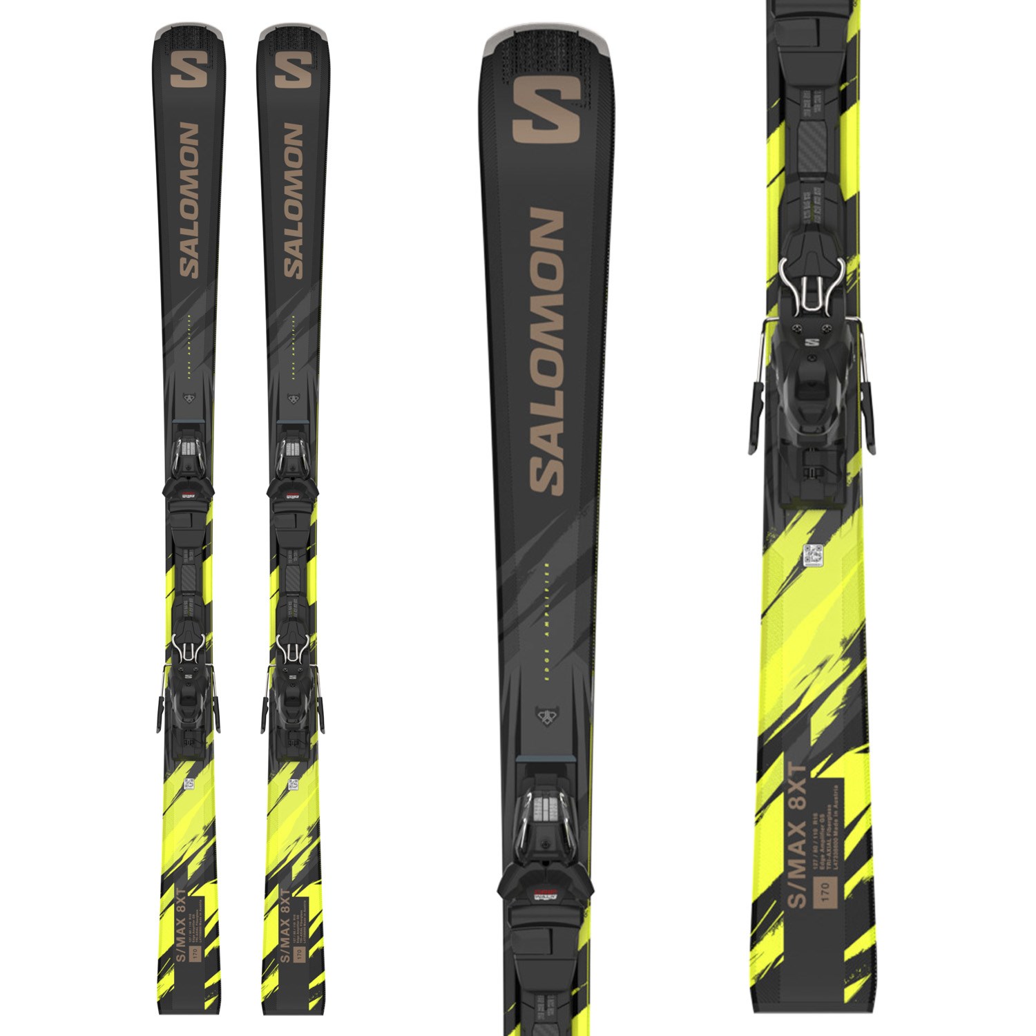 Salomon S/Max 8 XT Skis + M10 Demo Bindings Bindings 2024 - Used | evo