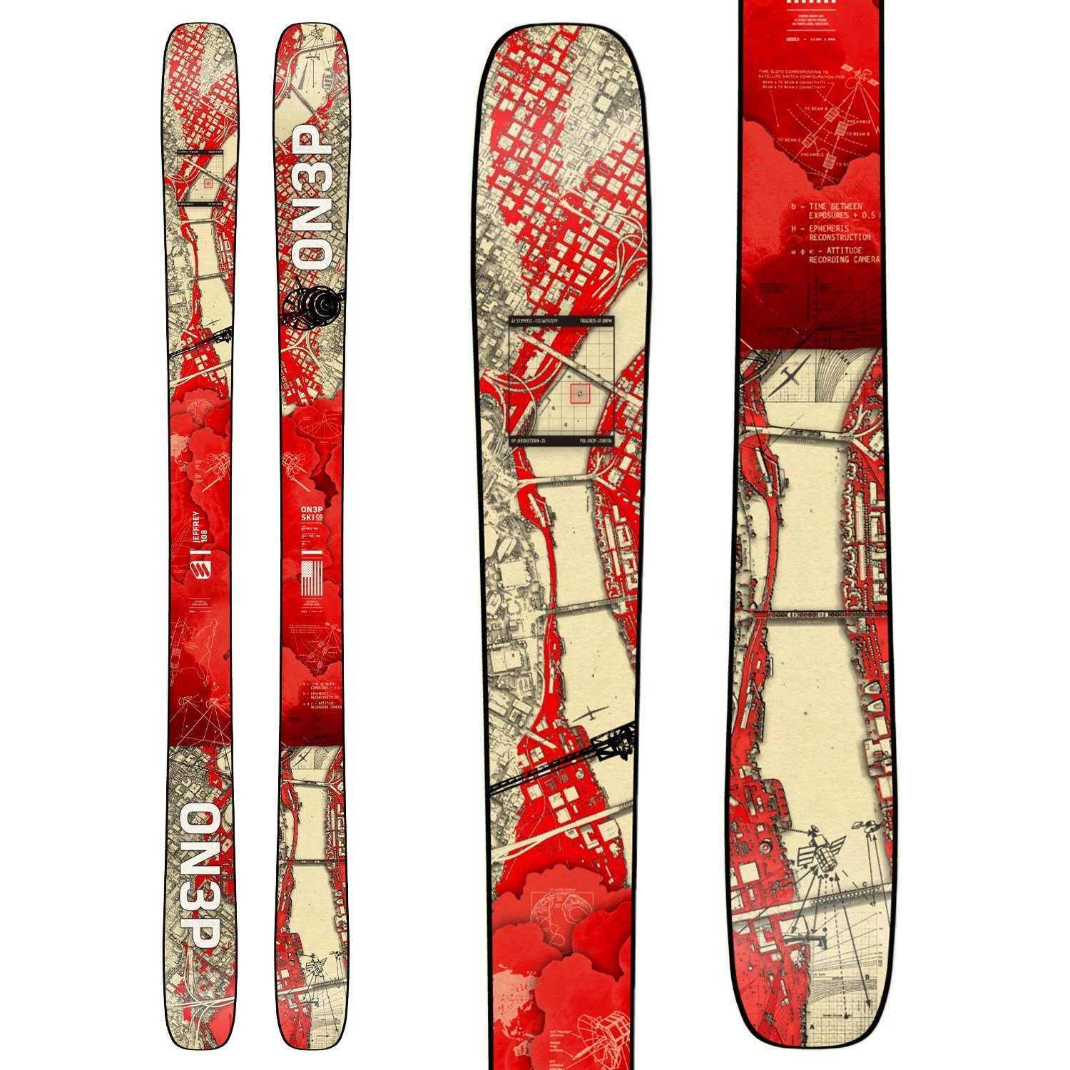 ON3P Jeffrey 108 Skis 2026 | evo
