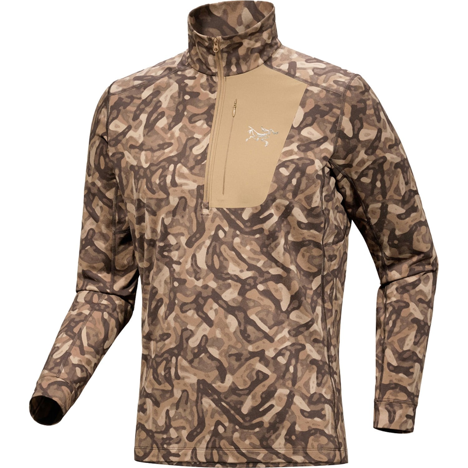 Arc'teryx Rho LT Zip Neck Print Top - Men's | evo