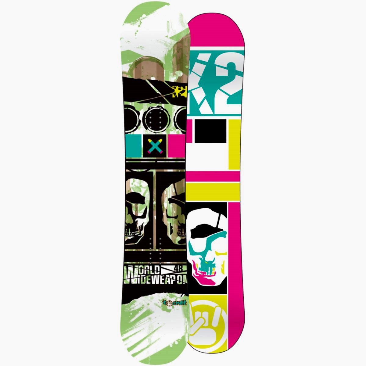 K2 WWW (World Wide Weapon) Rocker Snowboard 2010 | evo