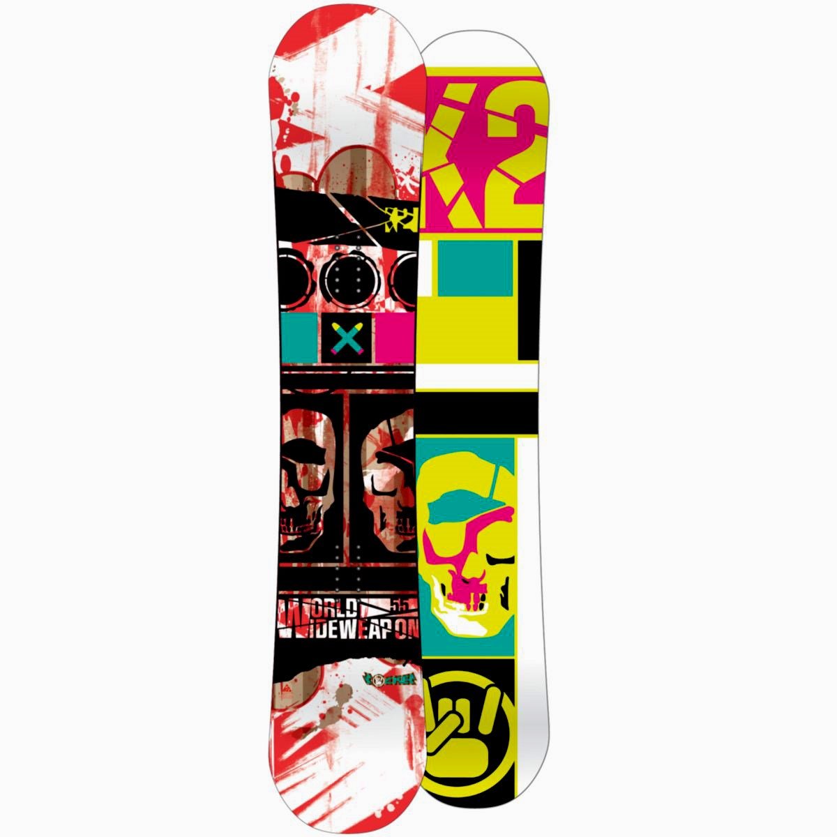 K2 WWW (World Wide Weapon) Rocker Snowboard 2010 | evo